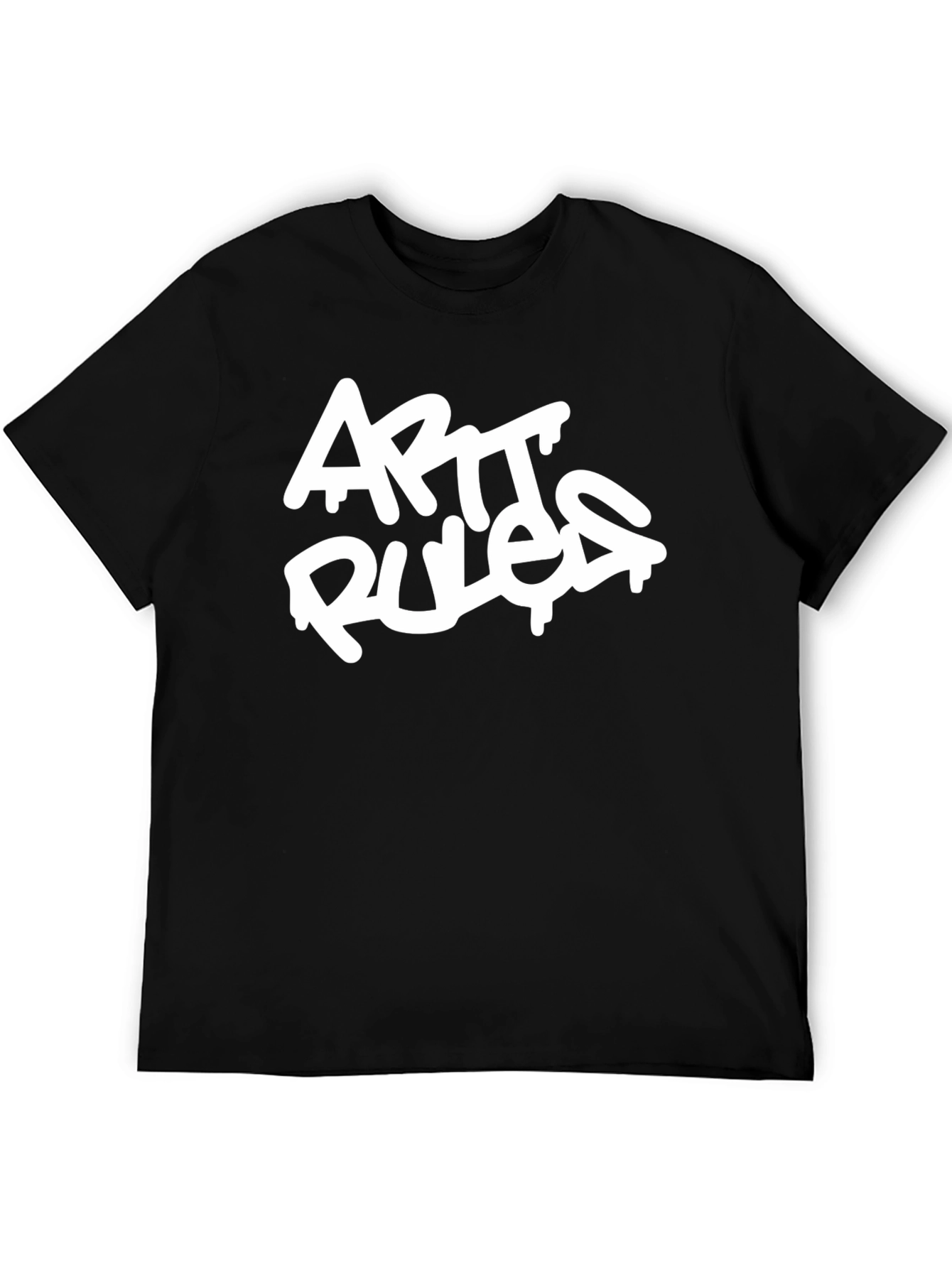 Artist Rules Graphic Black T-Shirt