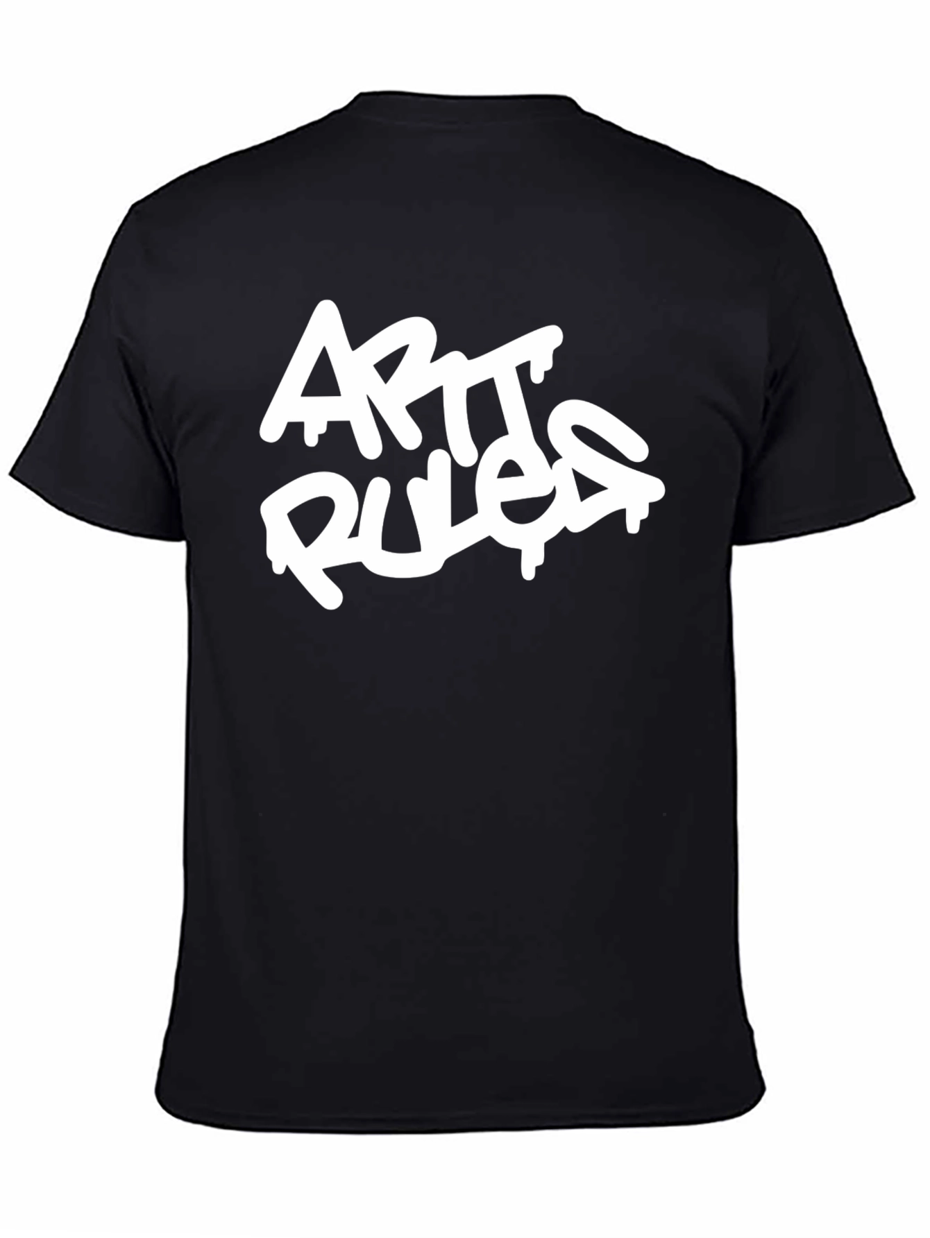Artist Rules Graphic Black T-Shirt