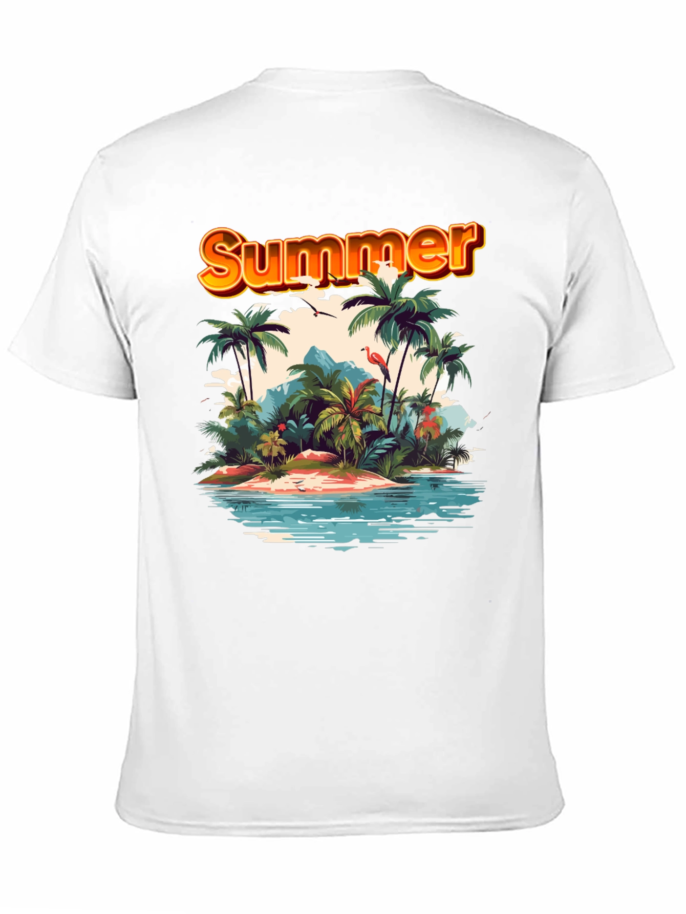 Summer Island Graphic Tee