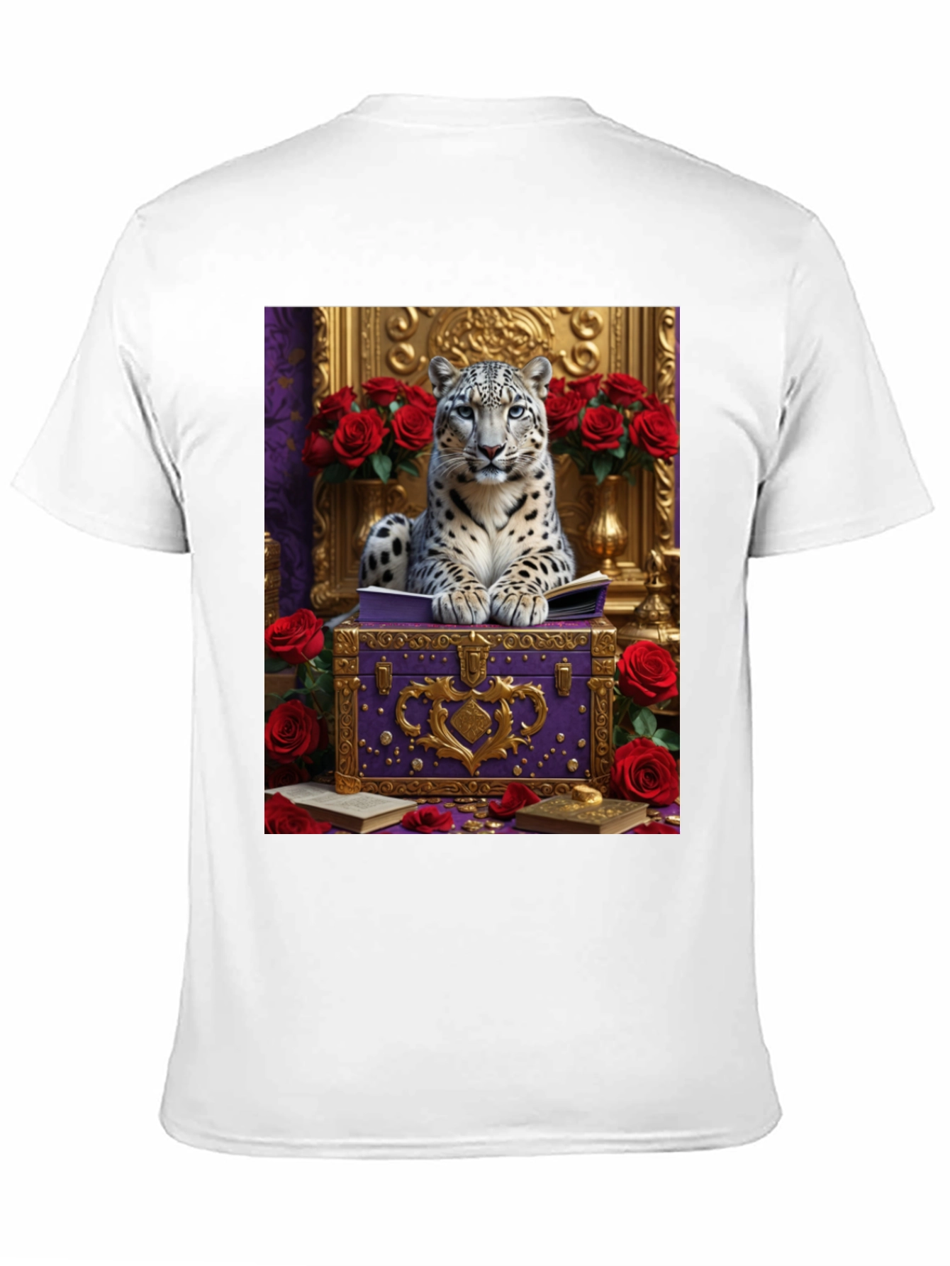 Royal Snow Leopard T-Shirt