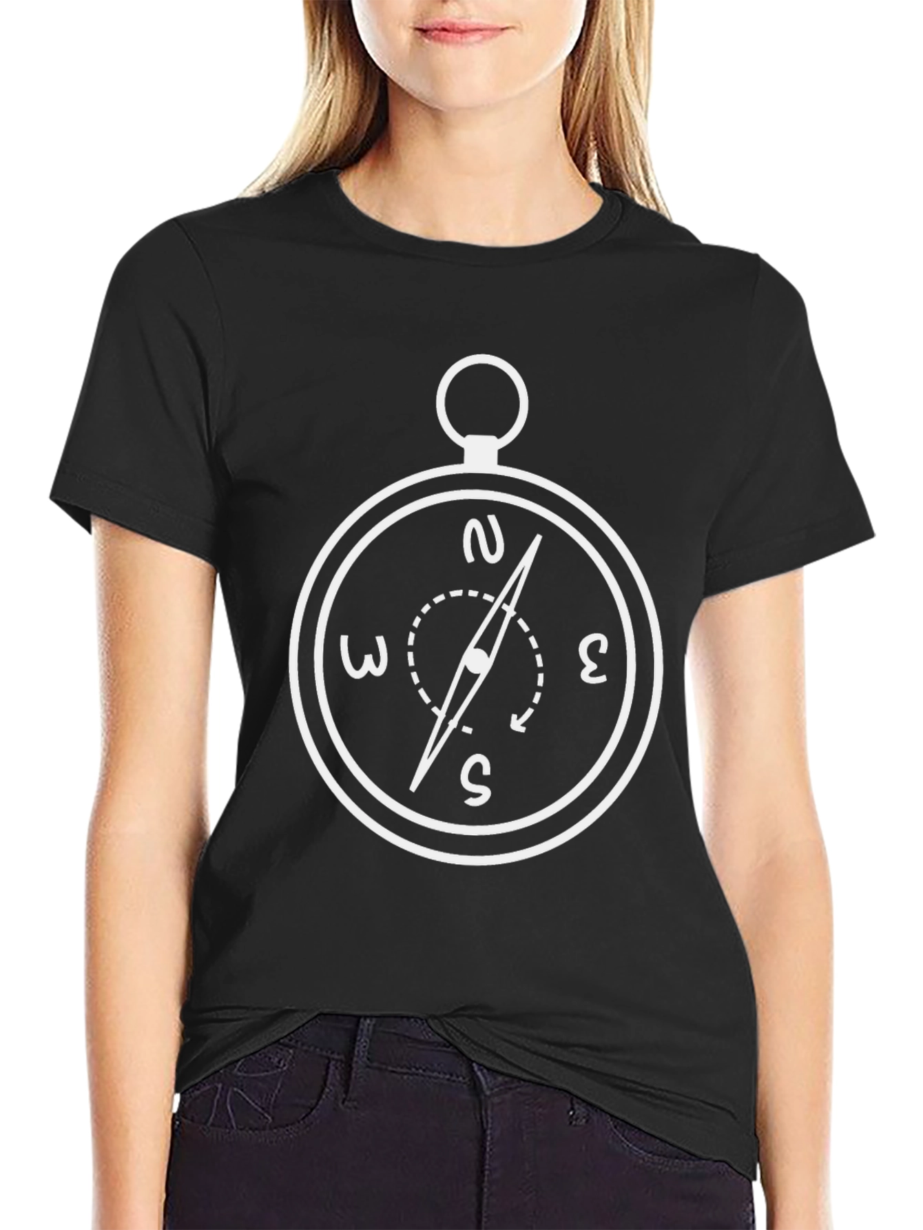Compass Graphic Tee - Explore in Style
