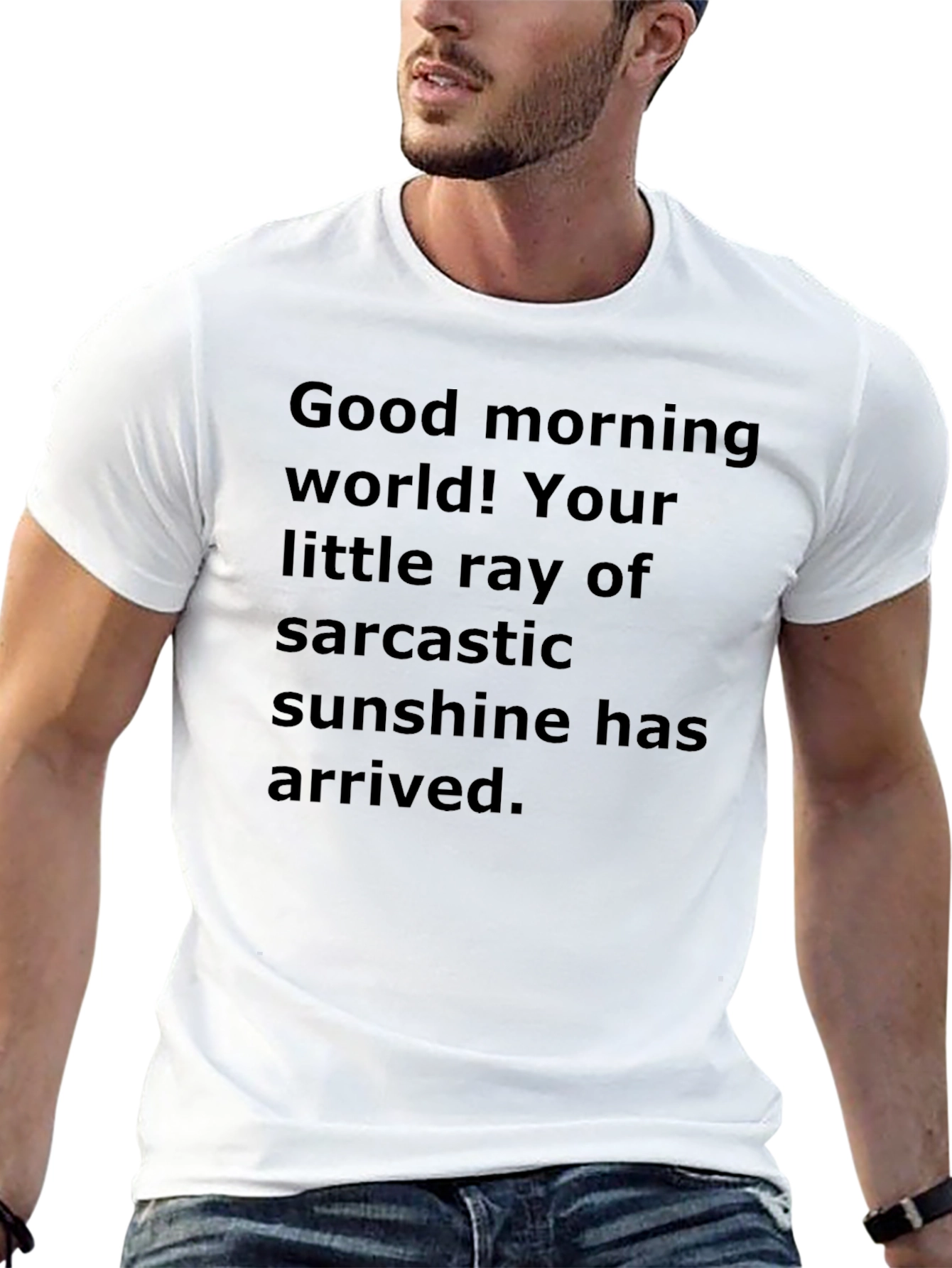 Sarcastic Sunshine T-Shirt - Black