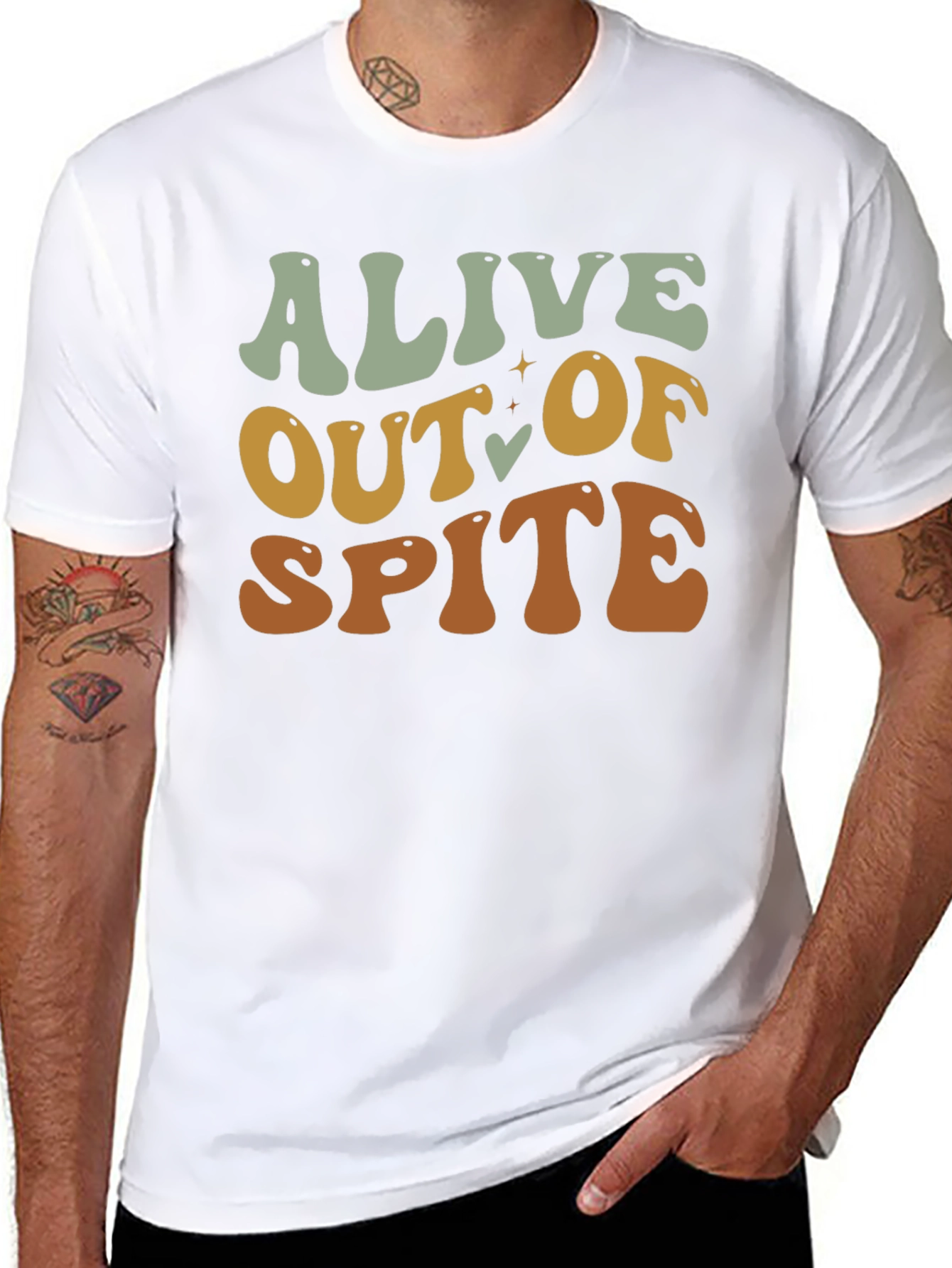 Alive Out Of Spite Graphic Tee