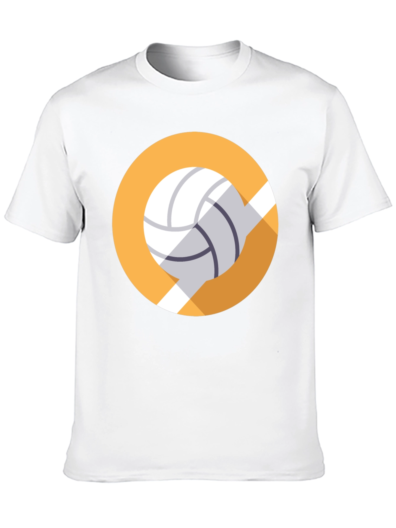 Volleyball Graphic Tee - Sporty Casual Style