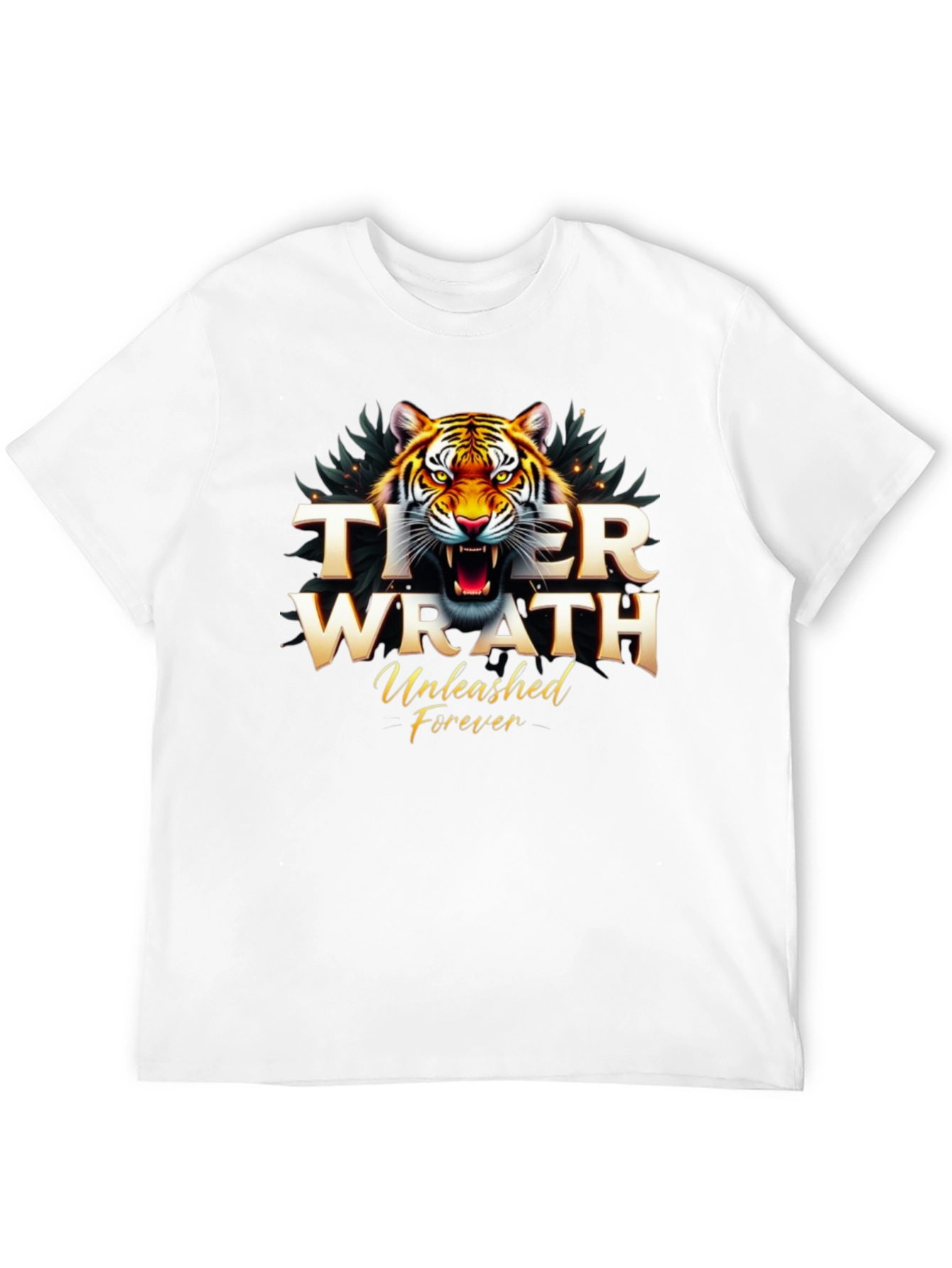 Tiger Wrath Unleashed Forever Graphic T-Shirt