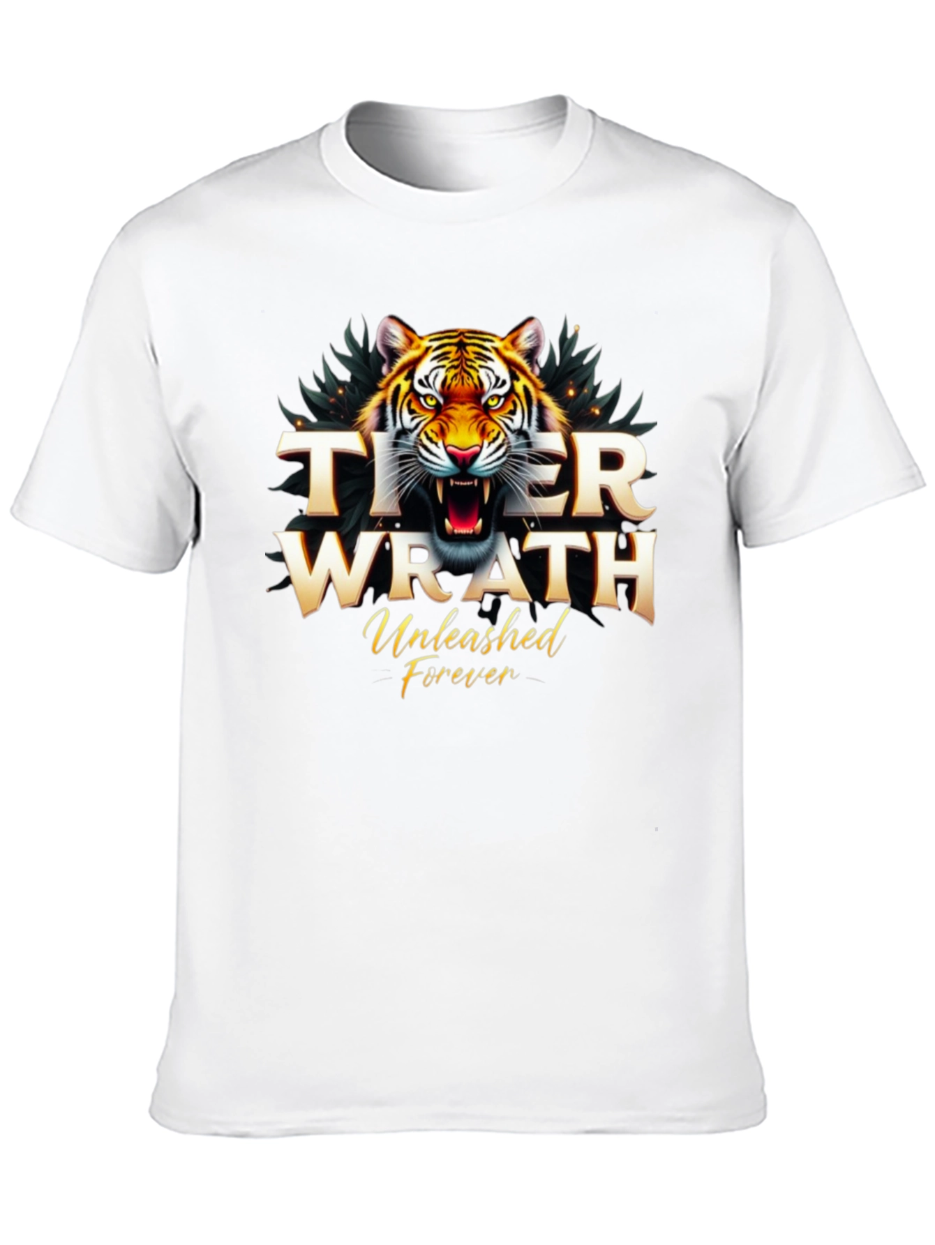 Tiger Wrath Unleashed Forever Graphic T-Shirt