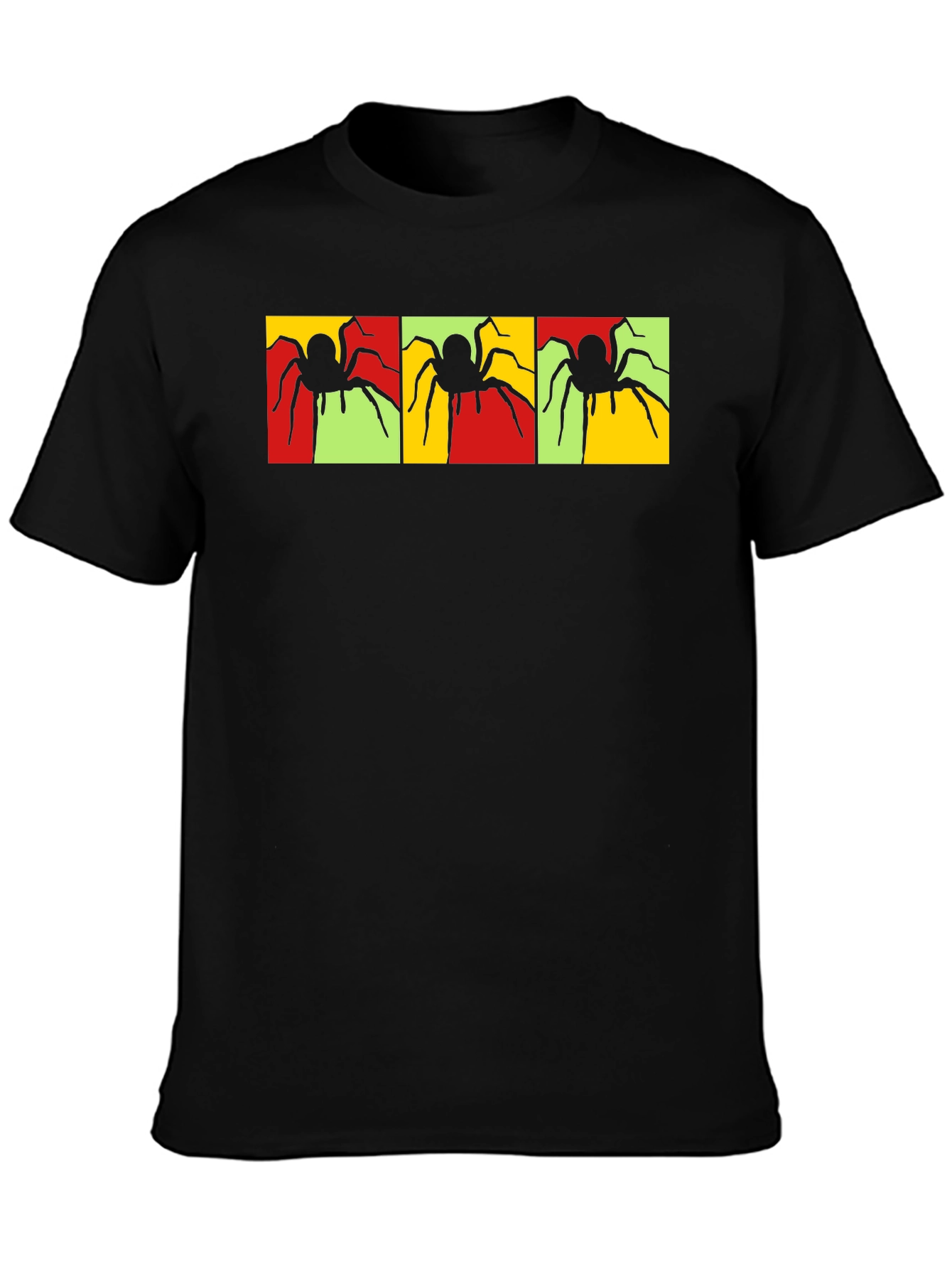 Spider Graphic T-Shirt - Bold Pop Art Design