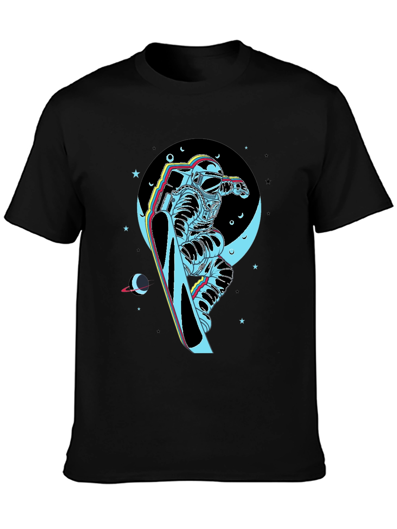 Astronaut Snowboarder T-Shirt