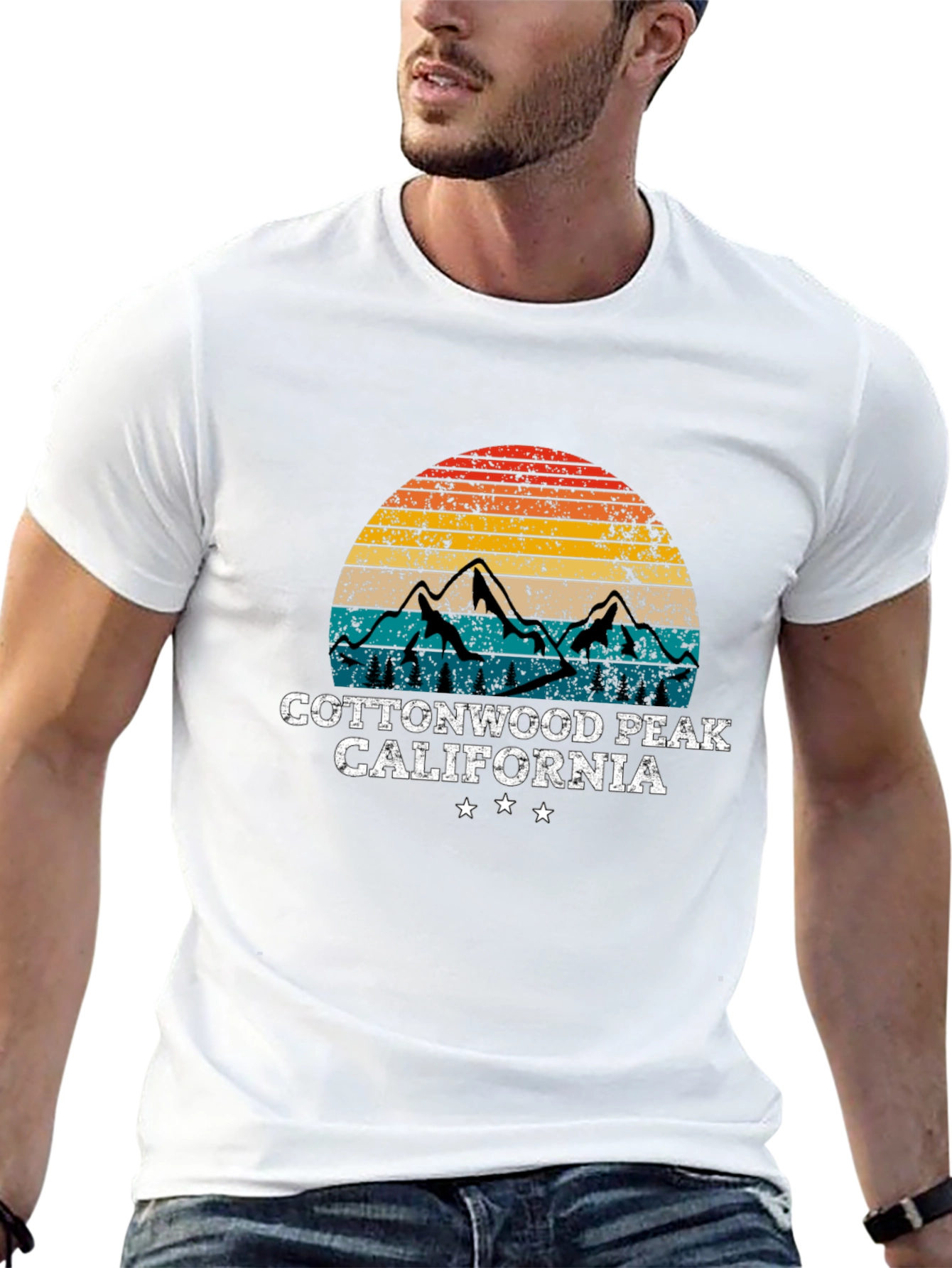 Cottonwood Peak California T-Shirt