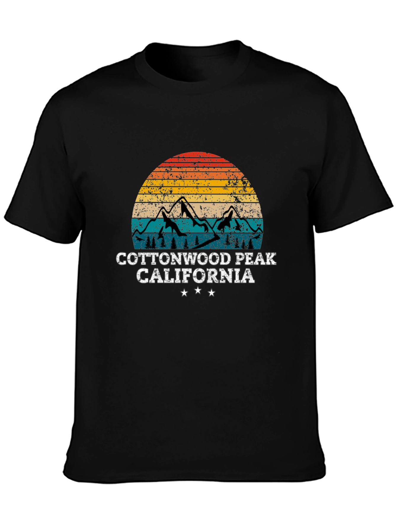 Cottonwood Peak California T-Shirt
