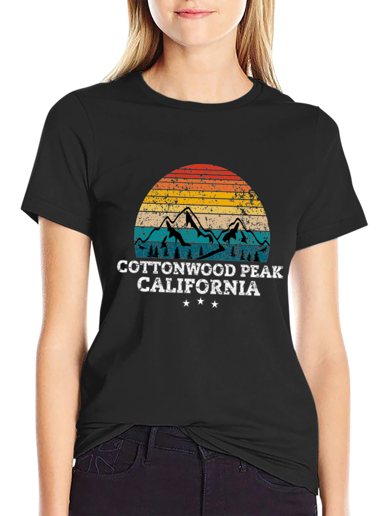 Cottonwood Peak California T-Shirt