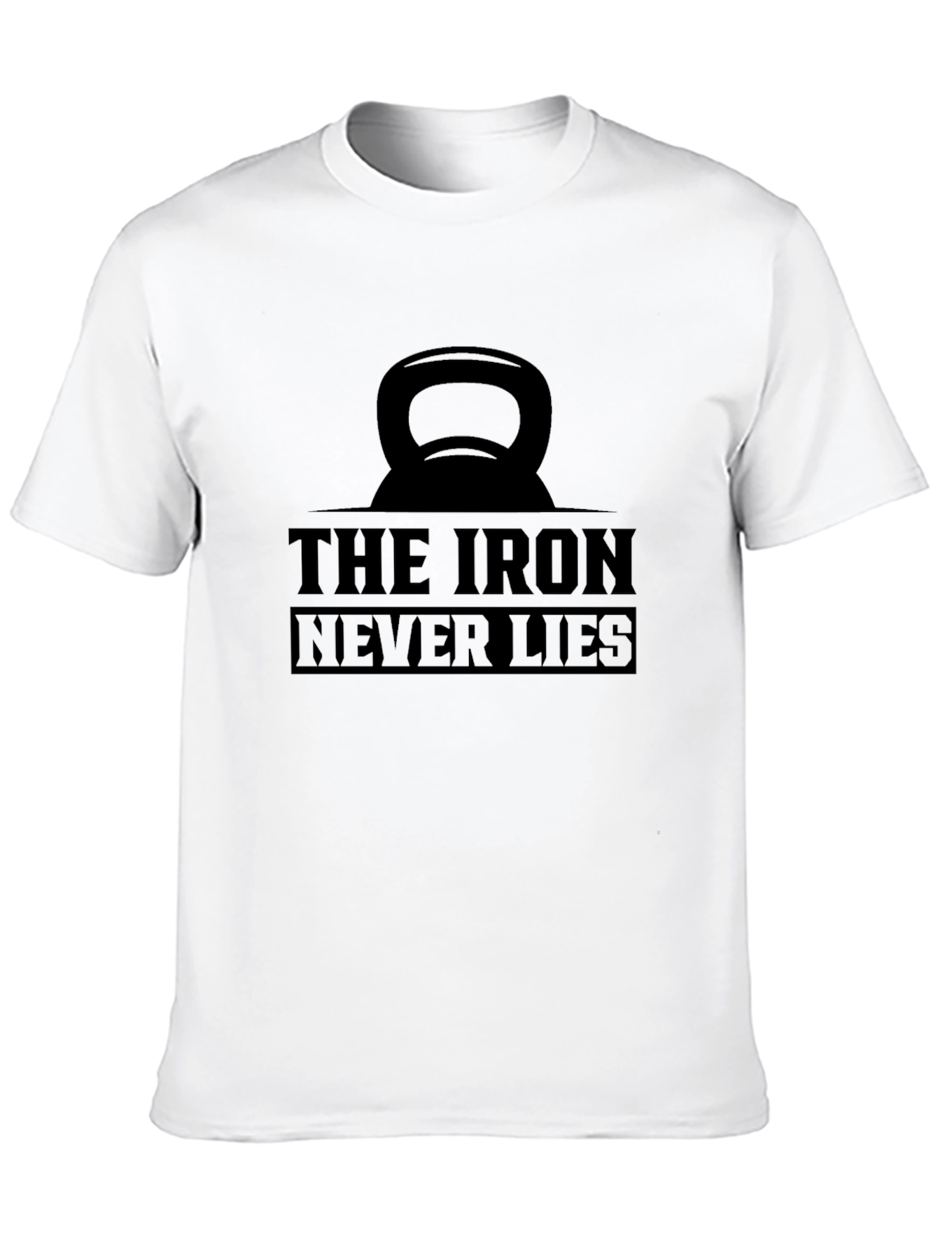The Iron Never Lies Black Graphic Tee