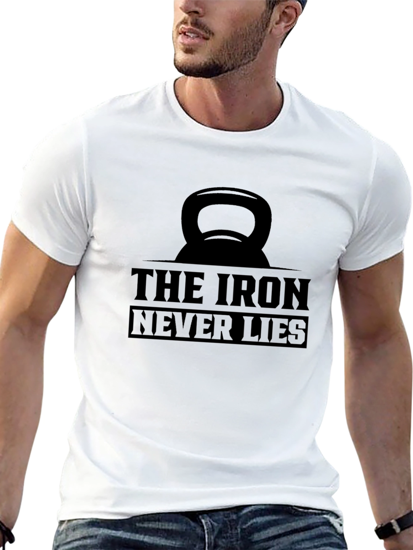 The Iron Never Lies Black Graphic Tee