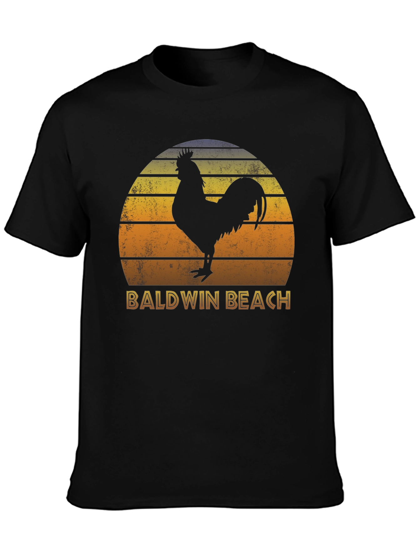 Baldwin Beach Rooster T-Shirt Sunset Style