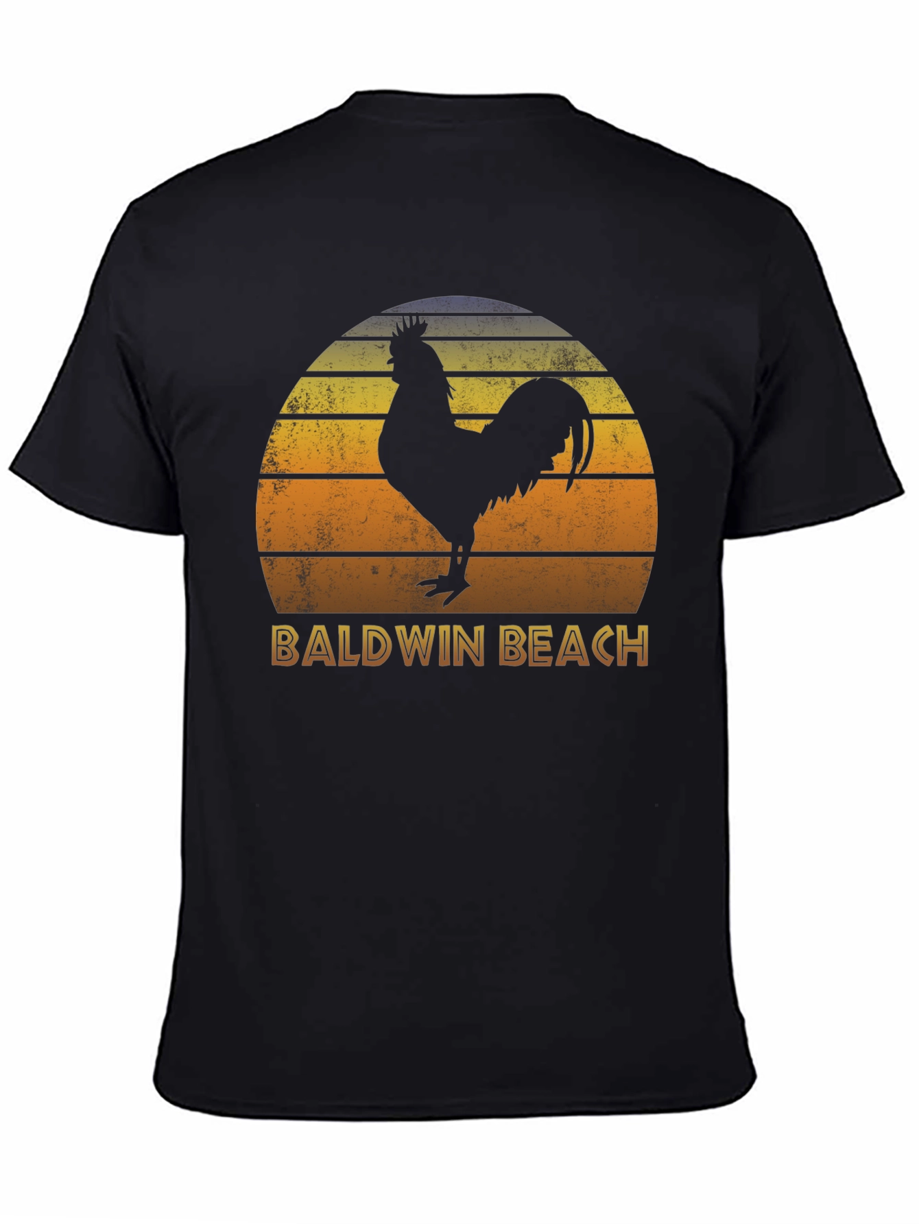 Baldwin Beach Rooster T-Shirt Sunset Style