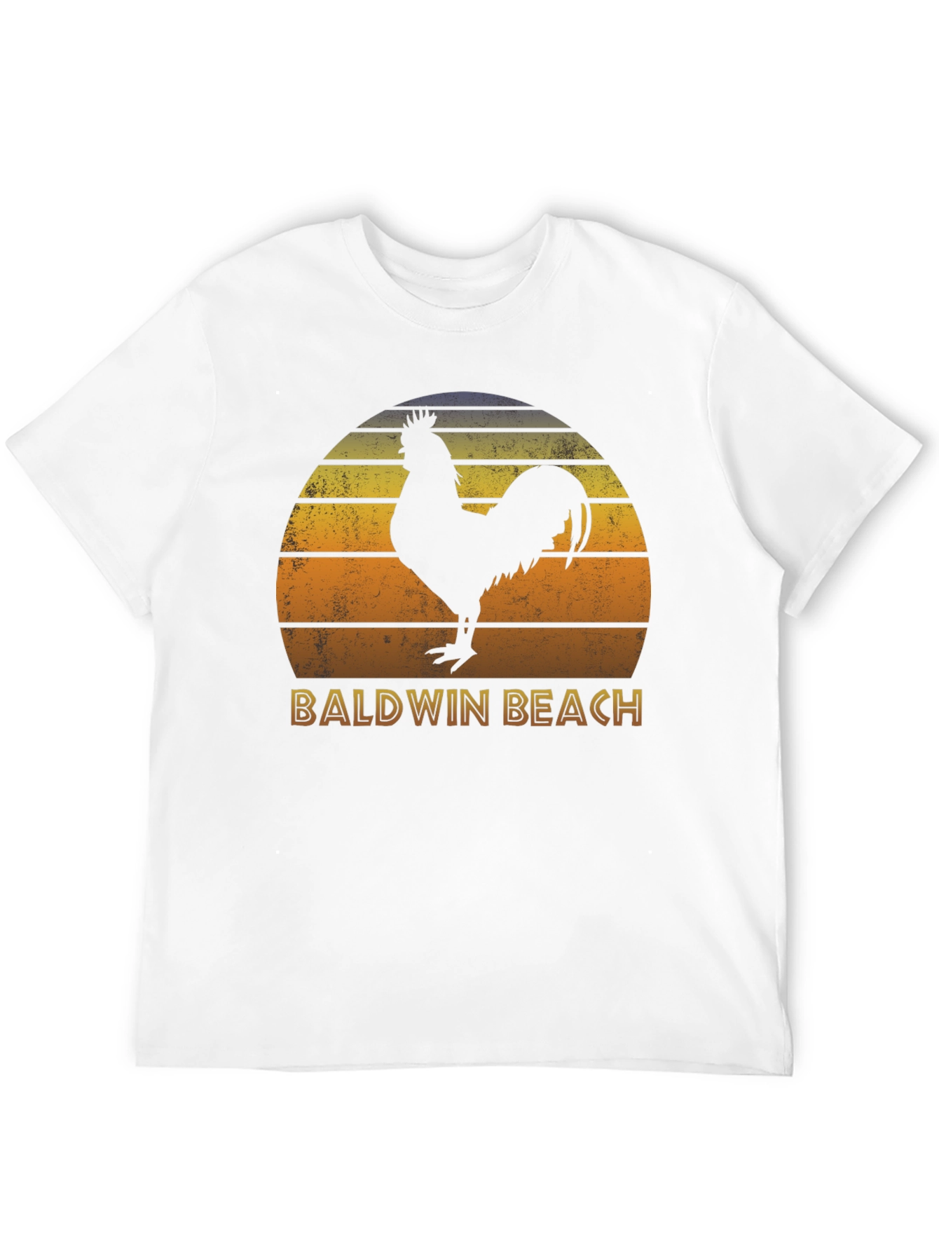 Baldwin Beach Rooster T-Shirt Sunset Style