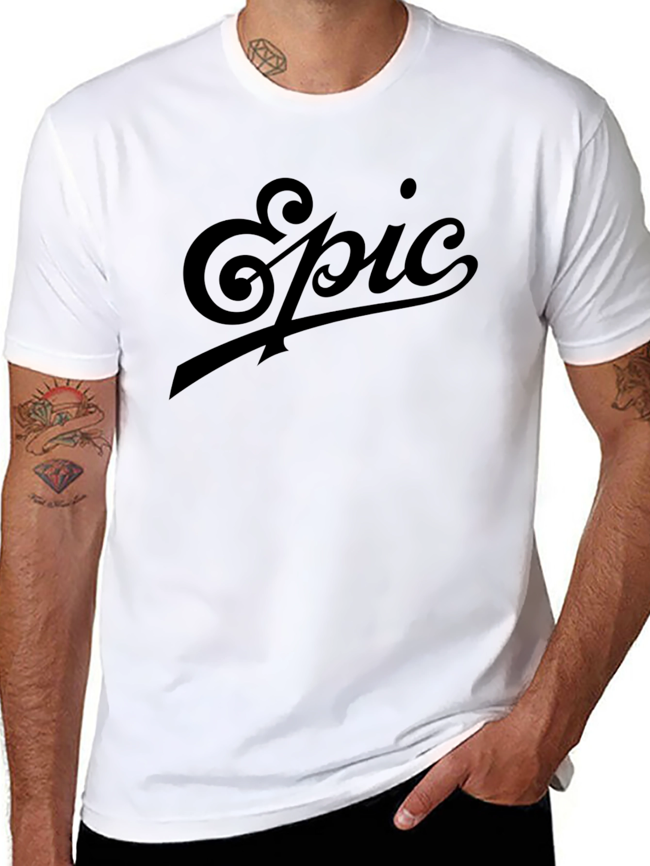 Epic Graphic Tee - Classic Black T-Shirt