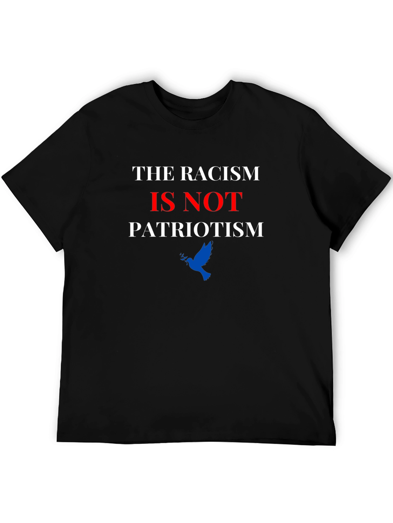 Anti-Racism T-Shirt: Patriotism Not Racism