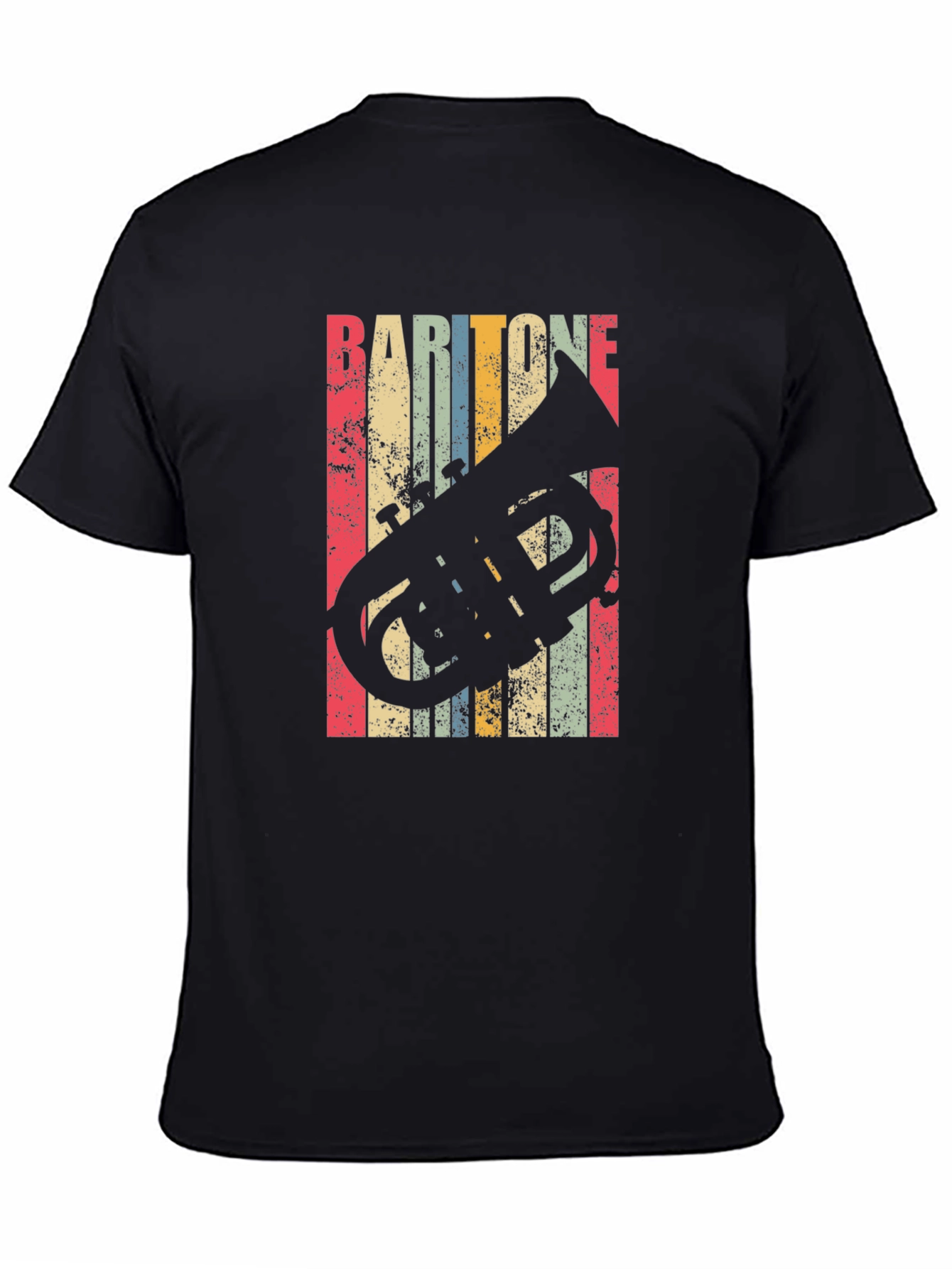 Baritone Horn Retro Style T-Shirt