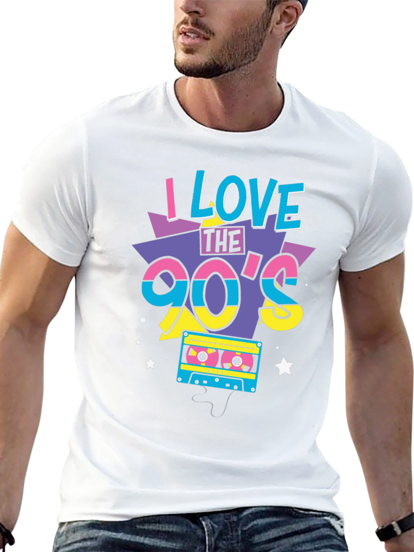 I Love the 90s Graphic Tee - Retro Style