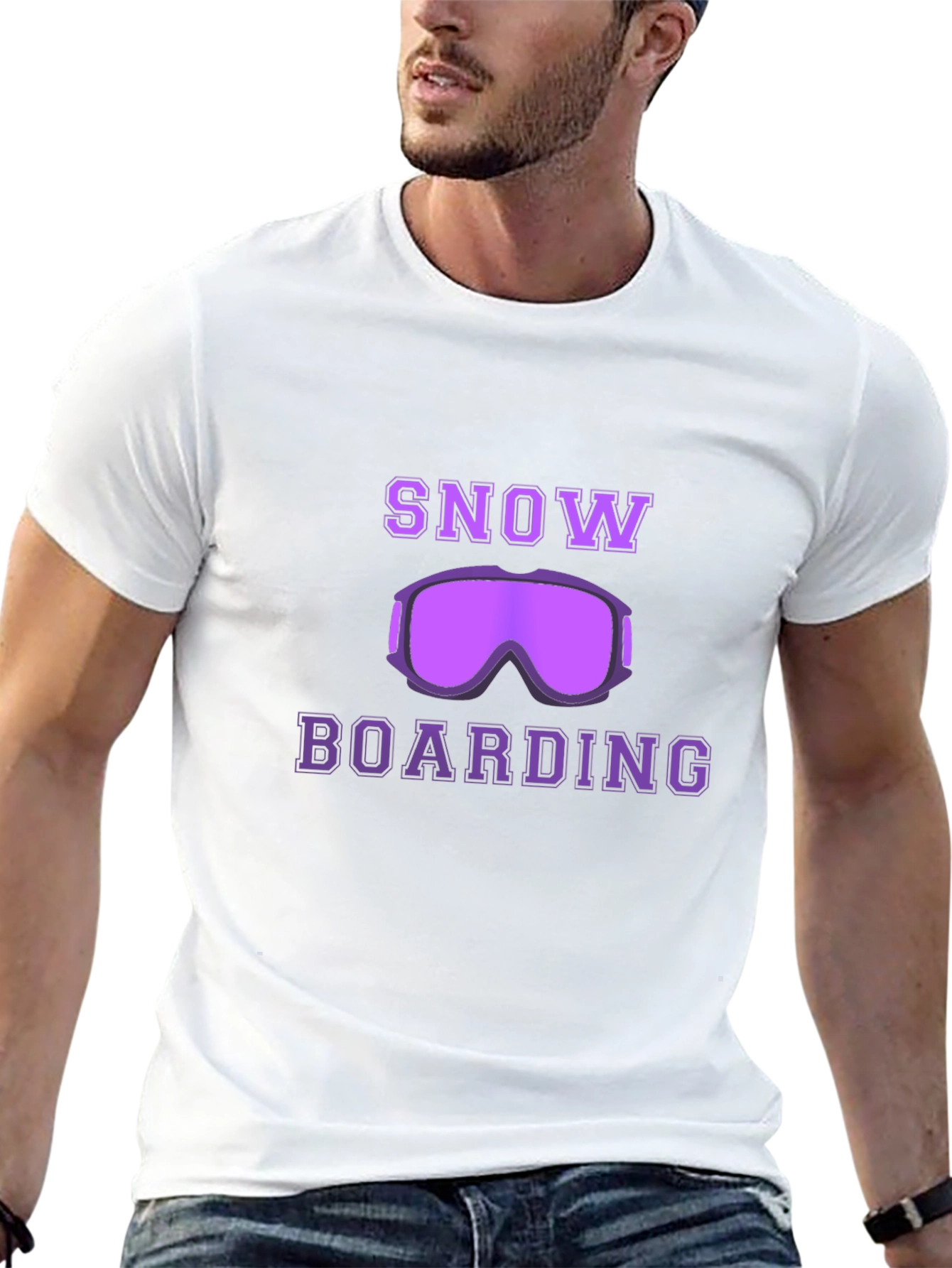 Snowboarding Graphic Tee - Cool Winter Sports Shirt