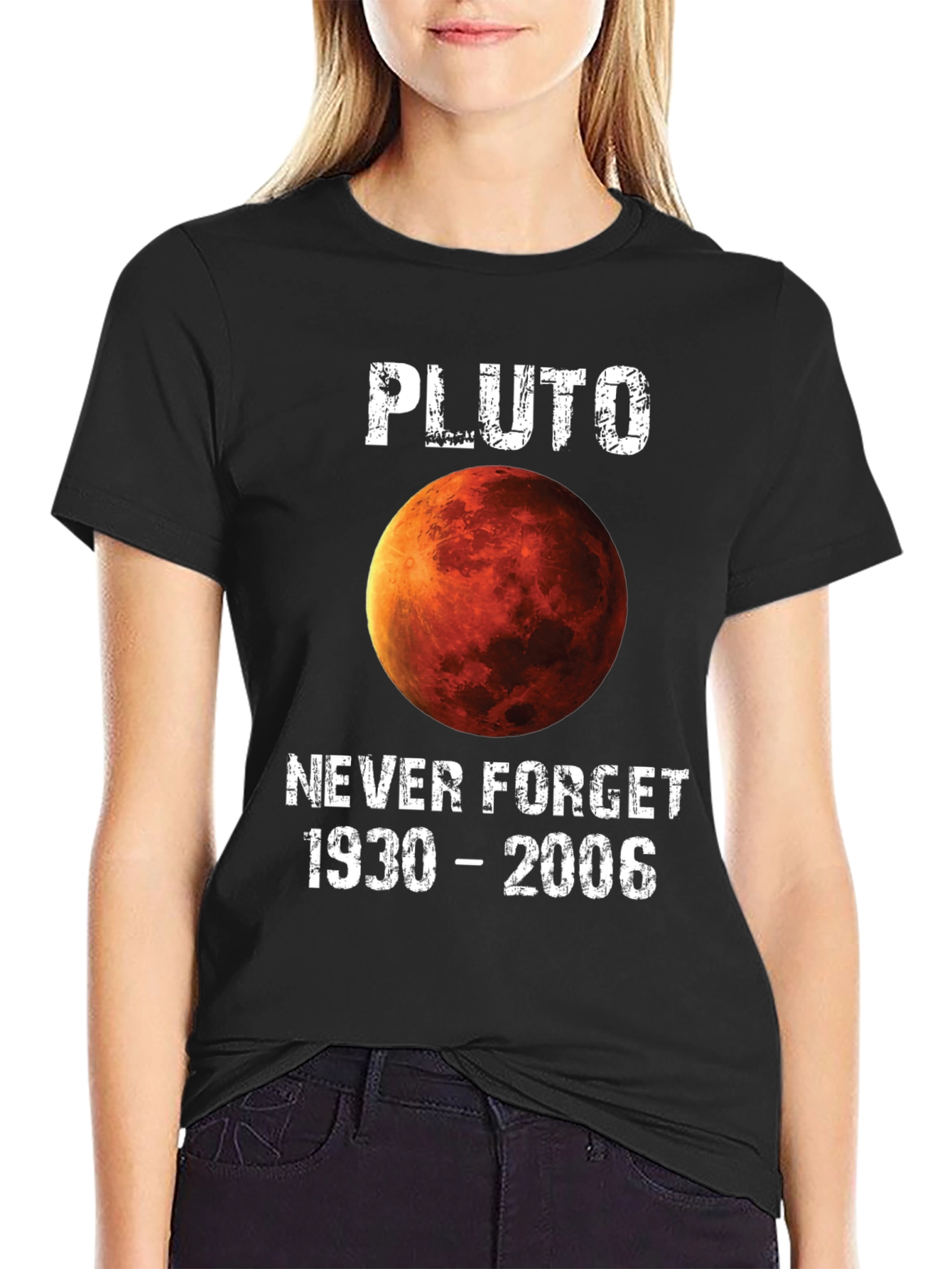Pluto Never Forget 1930-2006 Graphic Tee