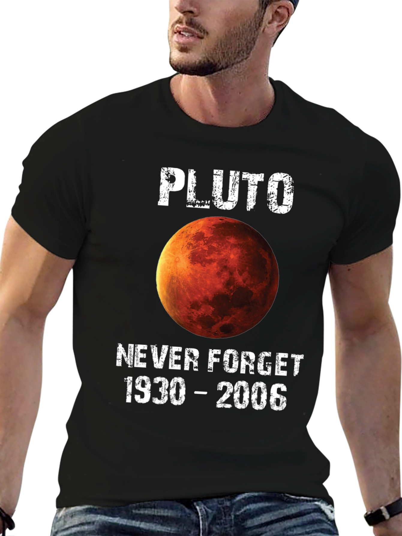 Pluto Never Forget 1930-2006 Graphic Tee