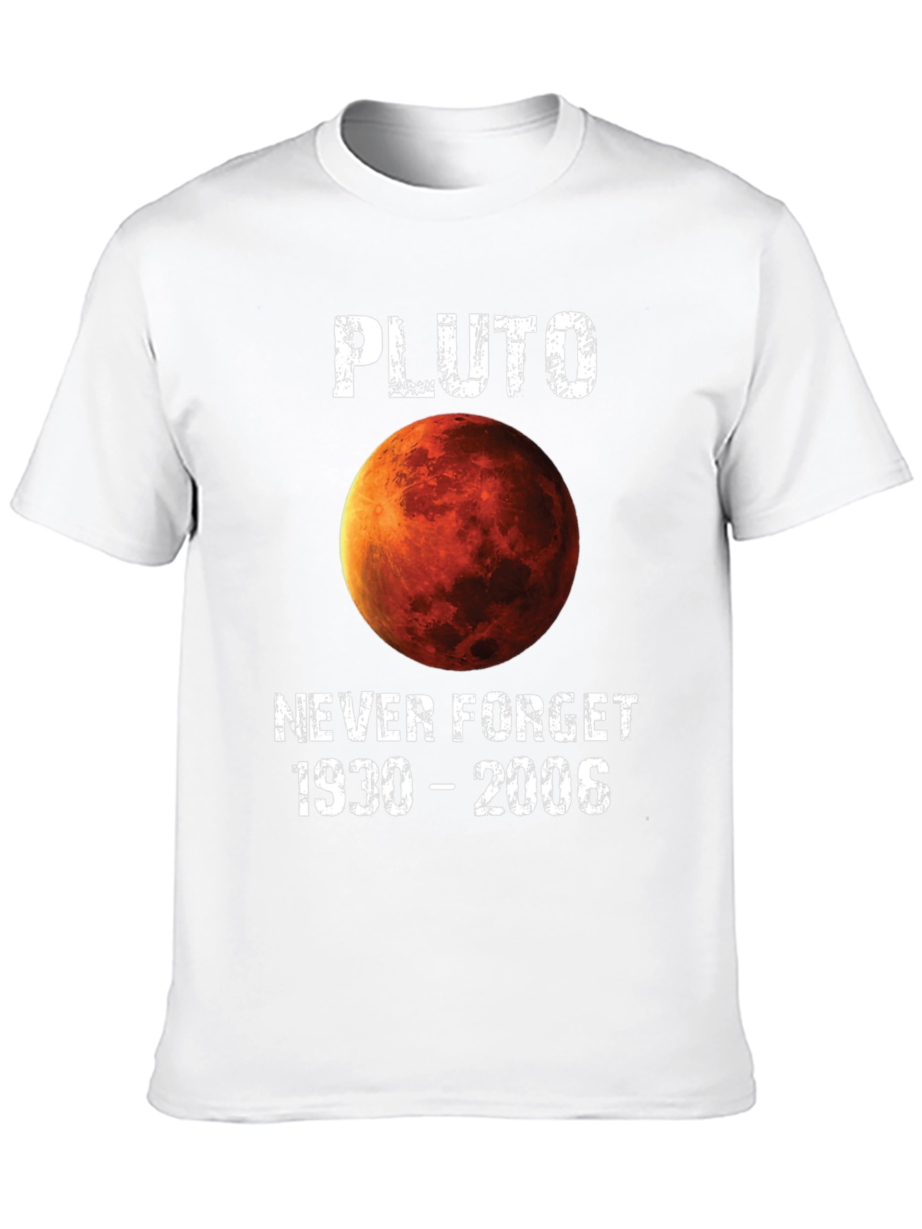 Pluto Never Forget 1930-2006 Graphic Tee