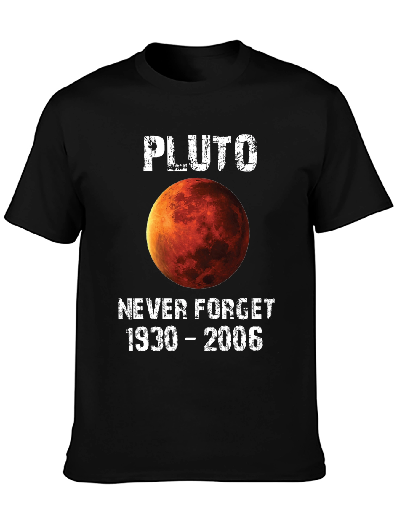 Pluto Never Forget 1930-2006 Graphic Tee