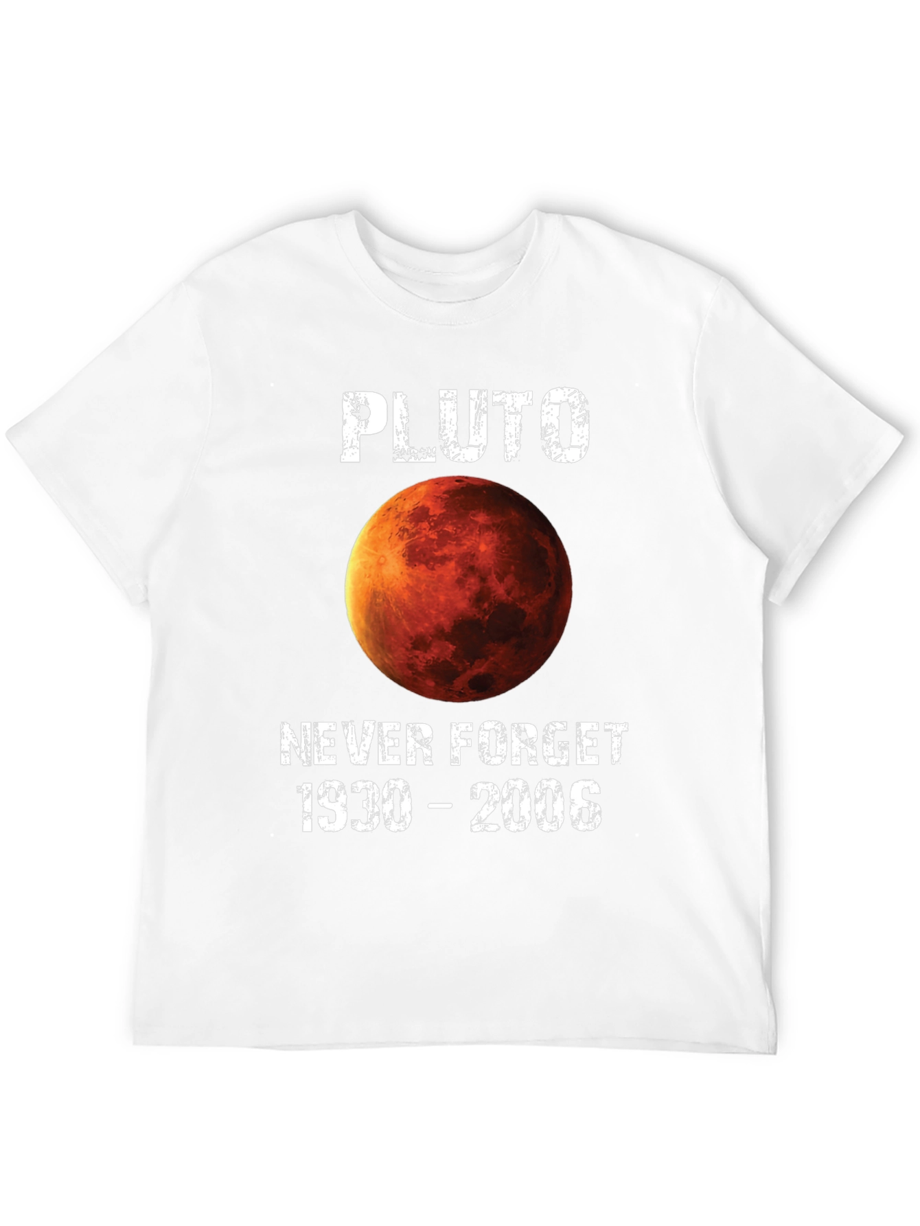 Pluto Never Forget 1930-2006 Graphic Tee