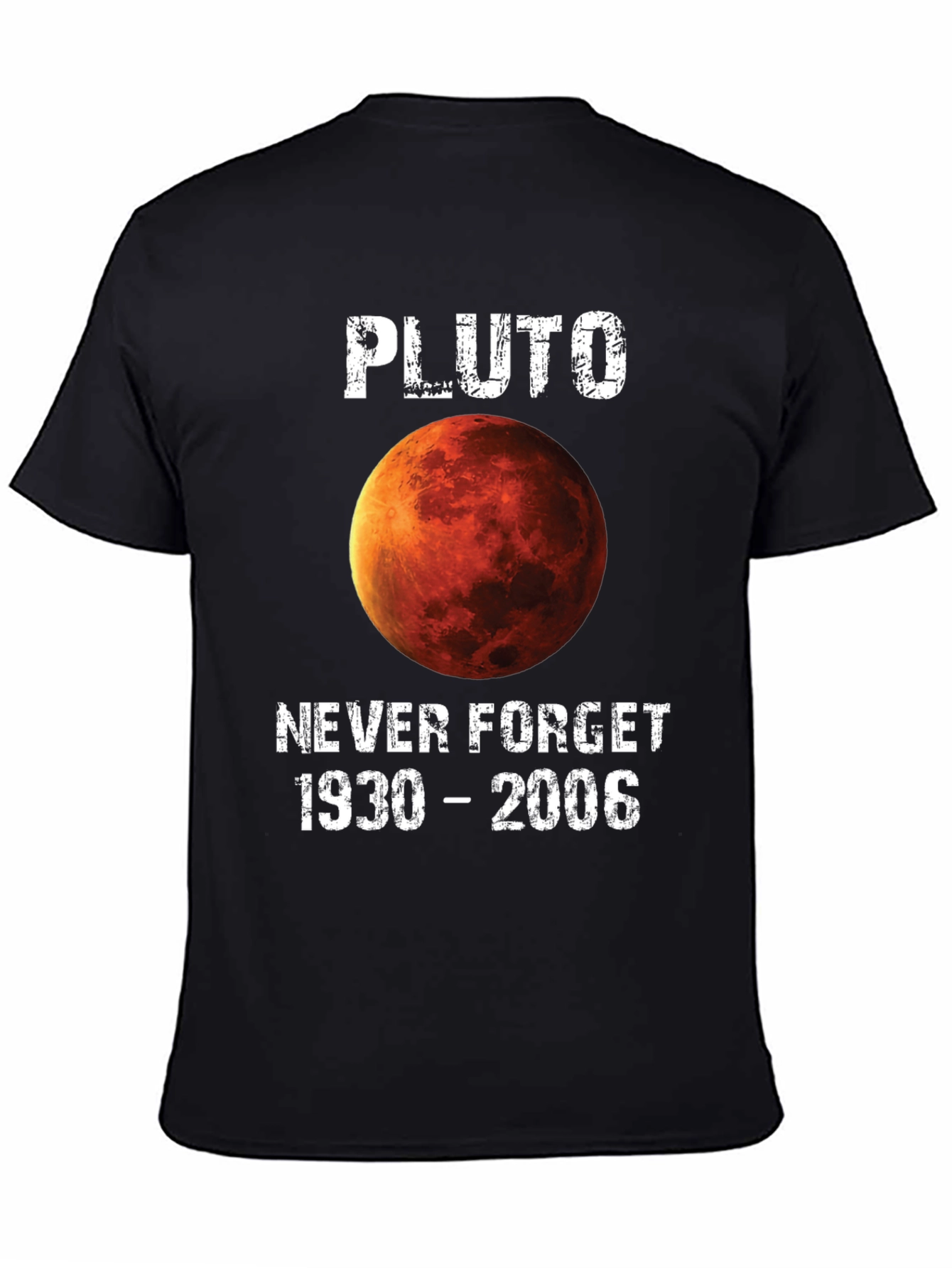 Pluto Never Forget 1930-2006 Graphic Tee
