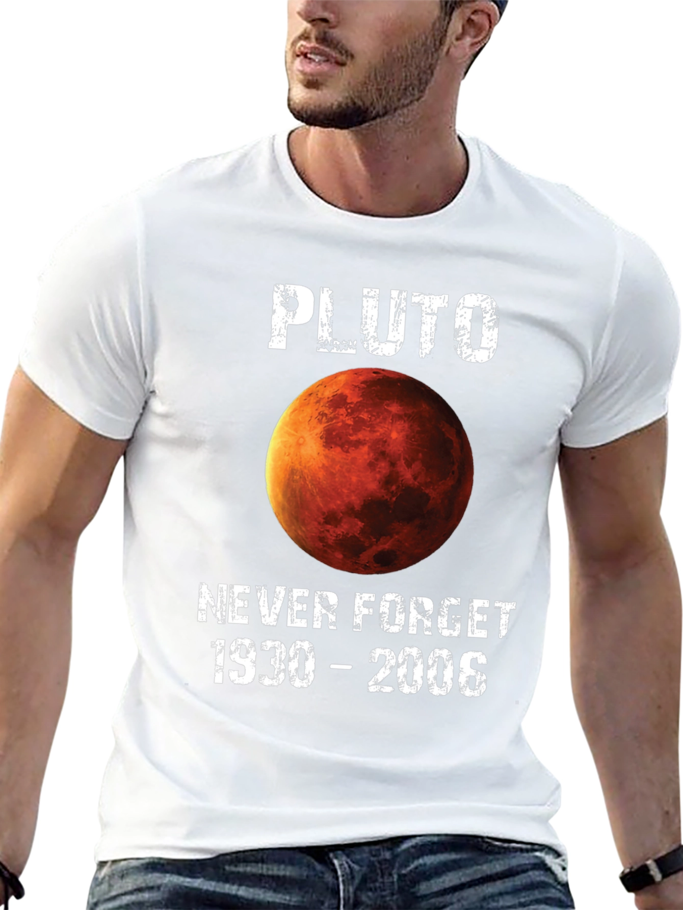 Pluto Never Forget 1930-2006 Graphic Tee