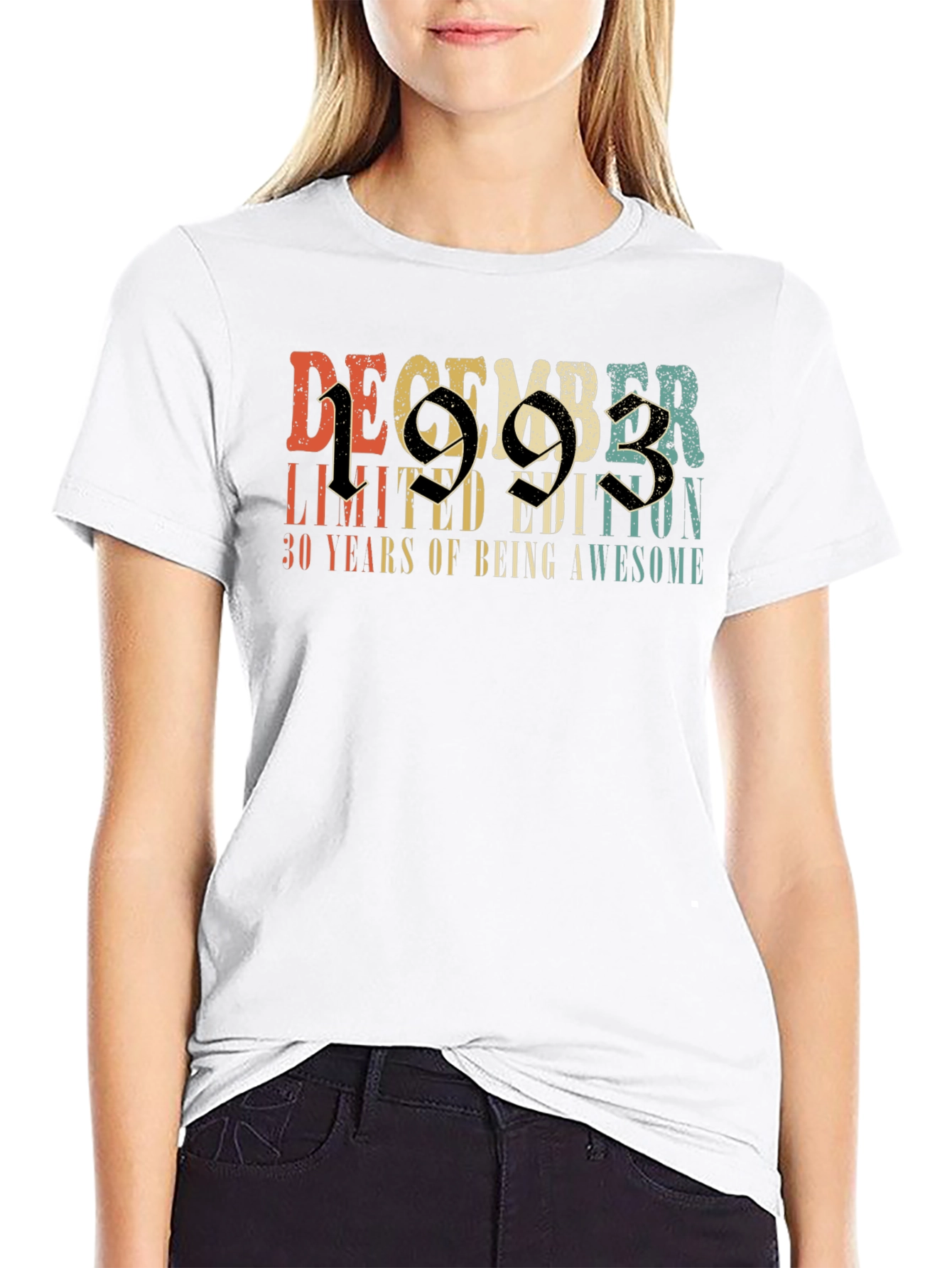 December 1993 Limited Edition 30th Birthday T-Shirt