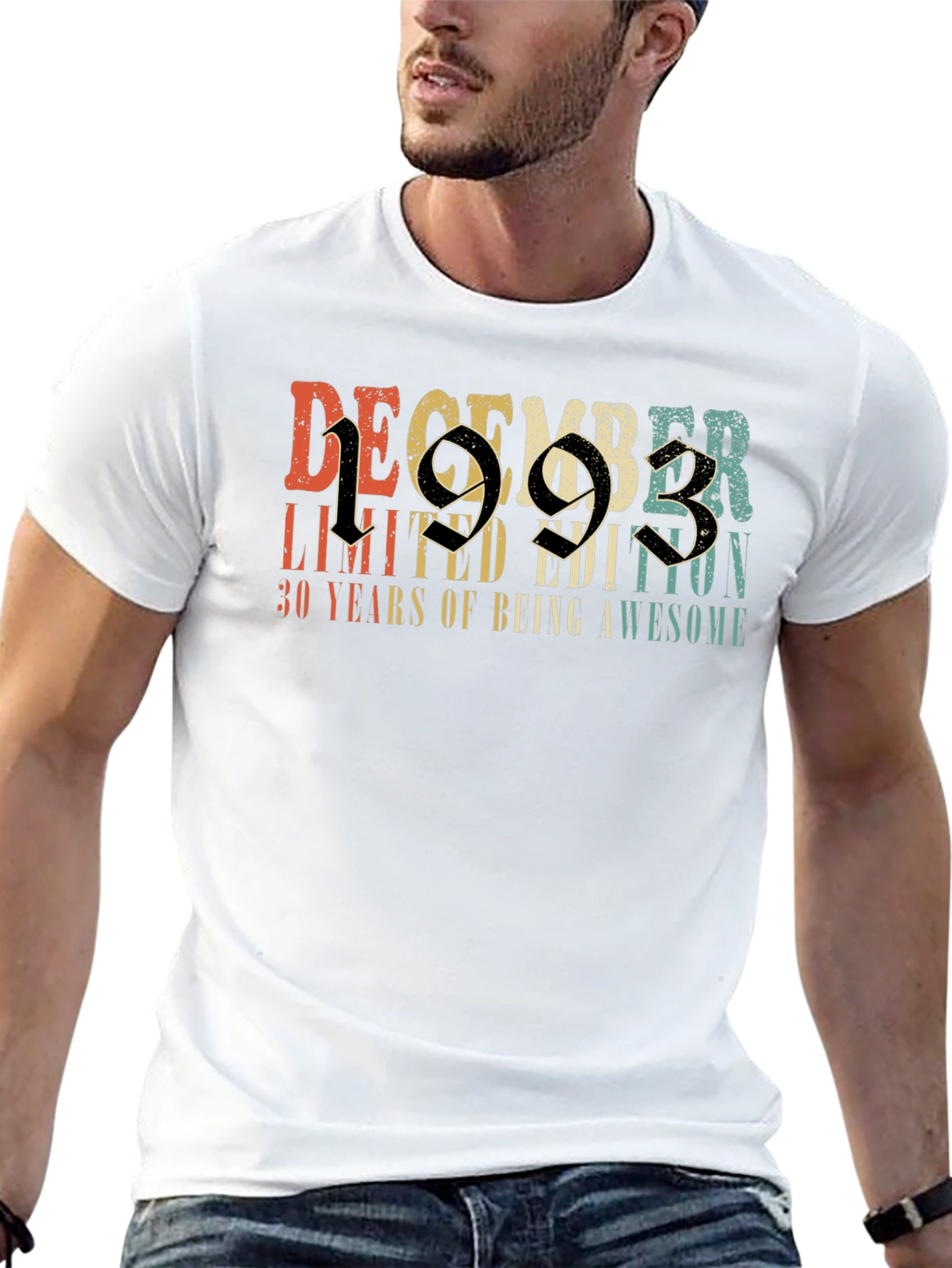 December 1993 Limited Edition 30th Birthday T-Shirt