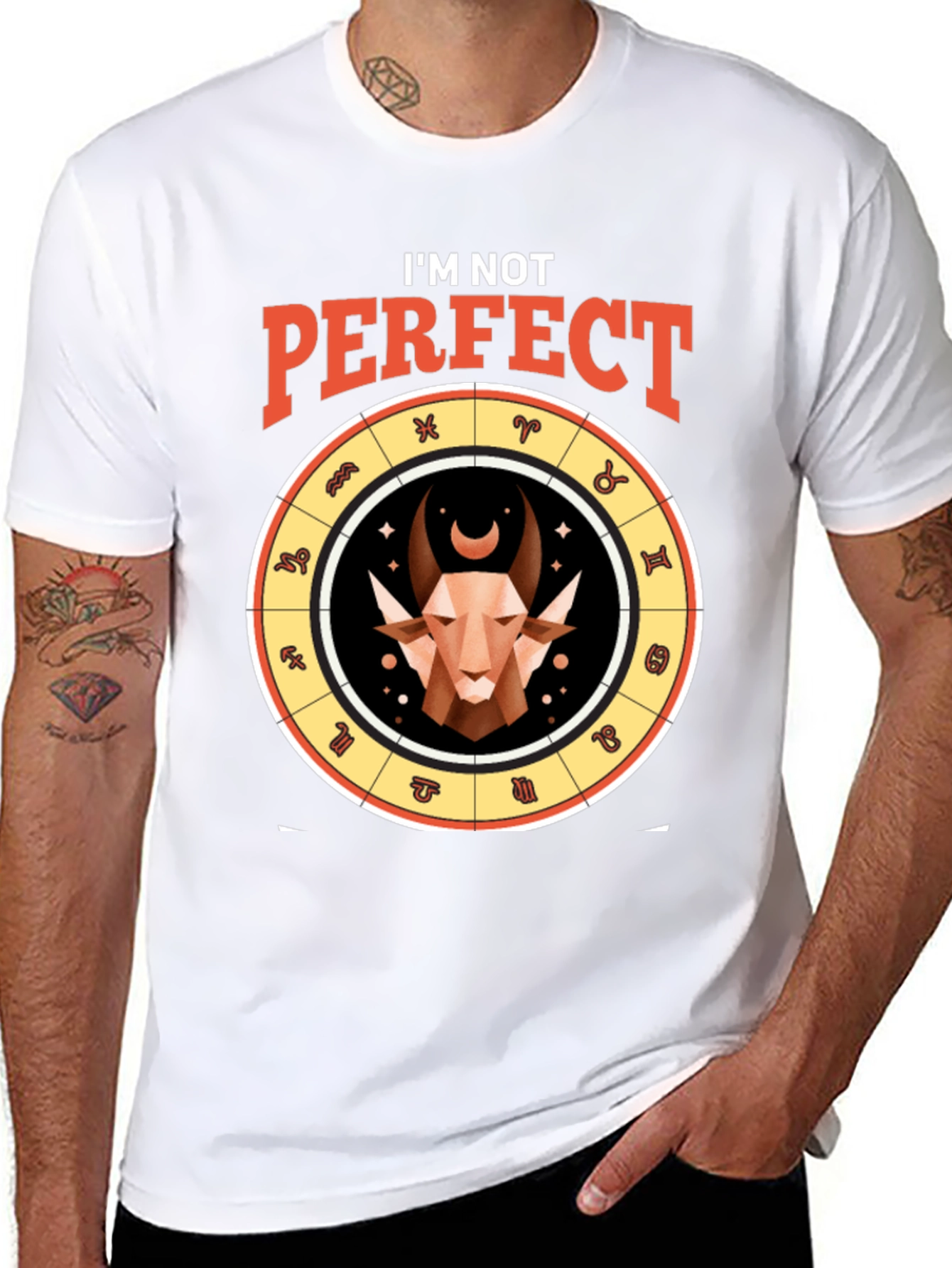 Im Not Perfect Capricorn Zodiac T-Shirt