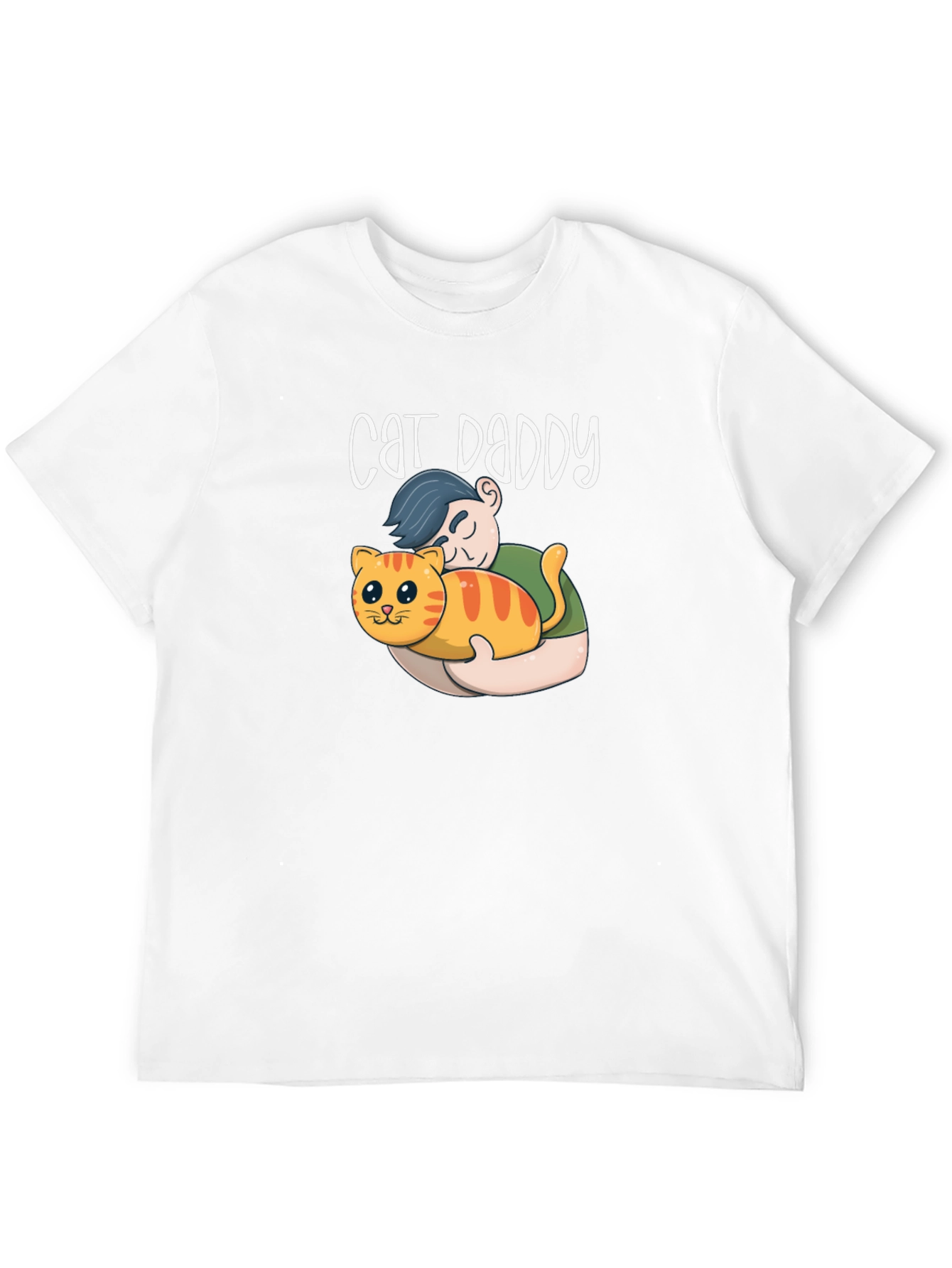 Cat Daddy Graphic Tee - Soft Cotton Blend