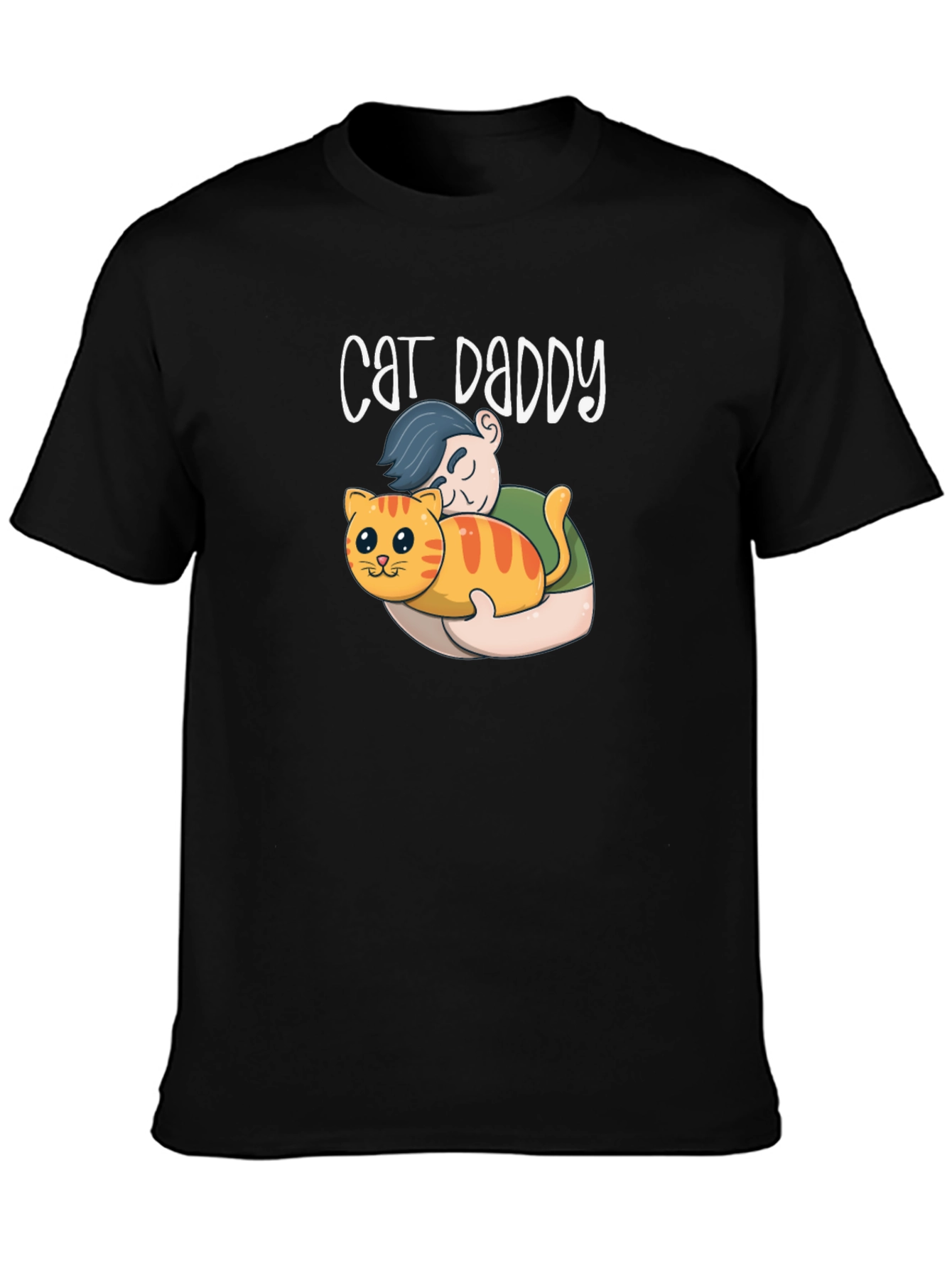 Cat Daddy Graphic Tee - Soft Cotton Blend