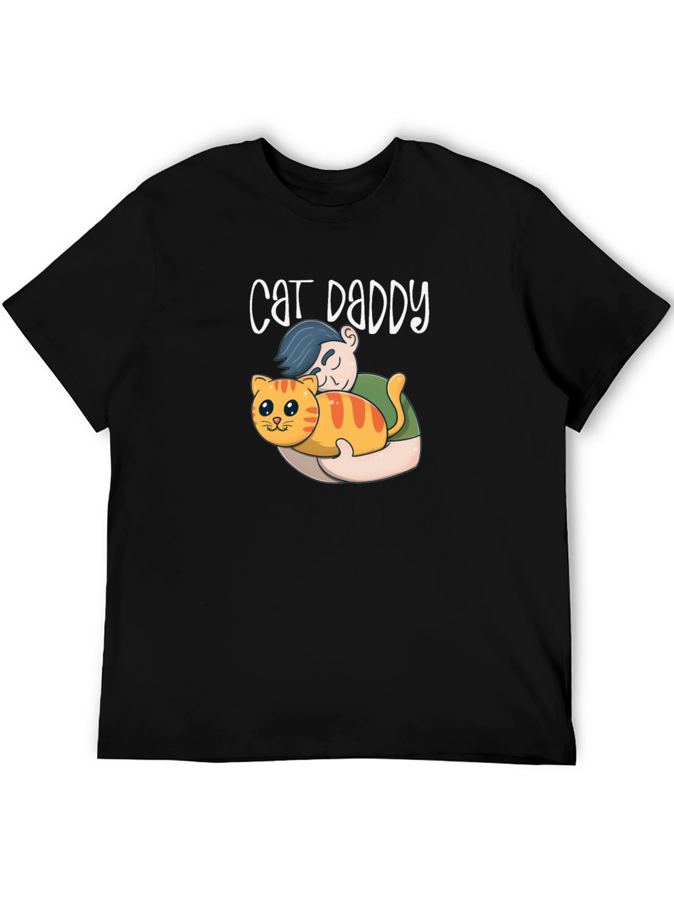 Cat Daddy Graphic Tee - Soft Cotton Blend
