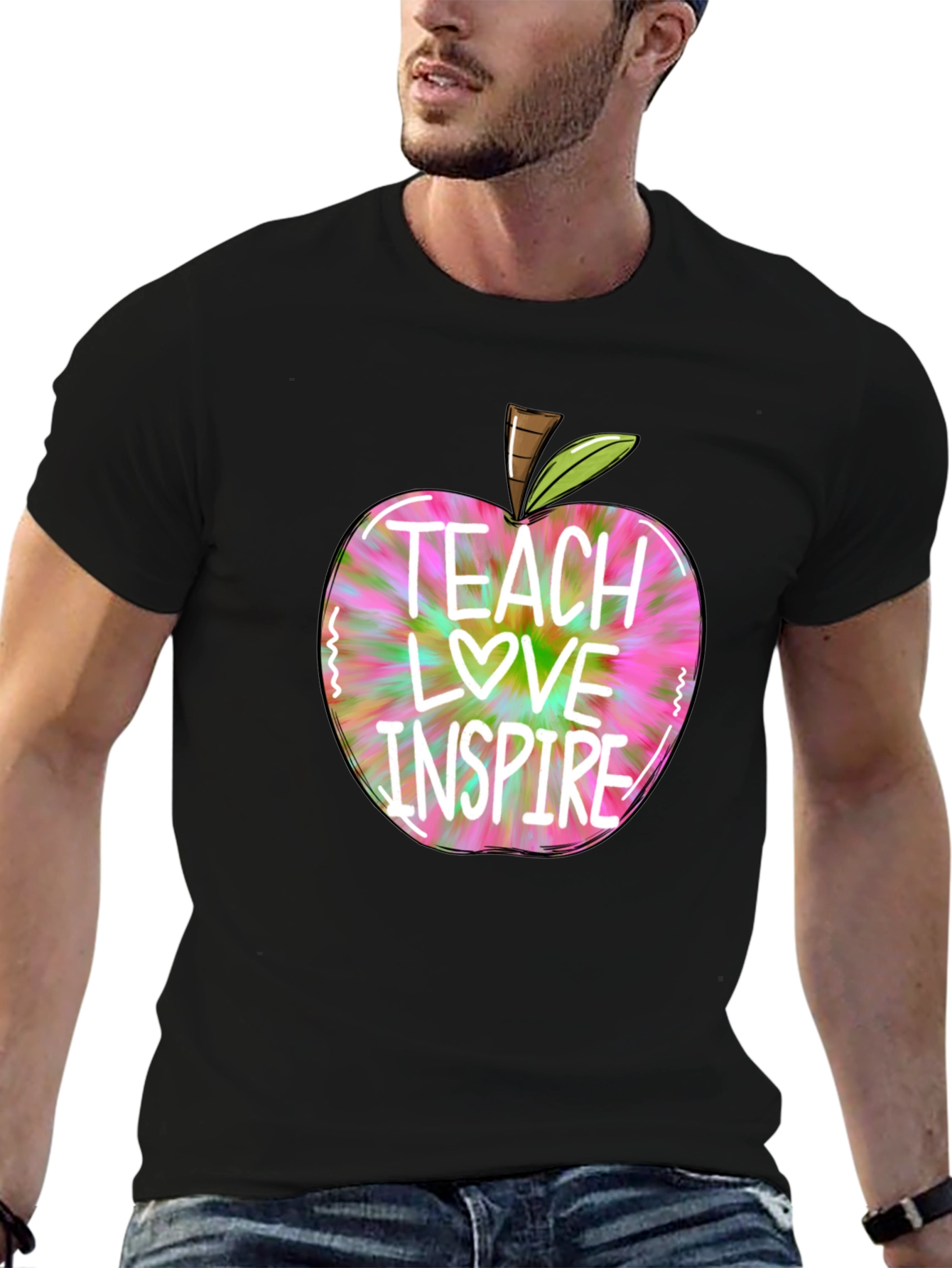 Teach Love Inspire Apple T-Shirt