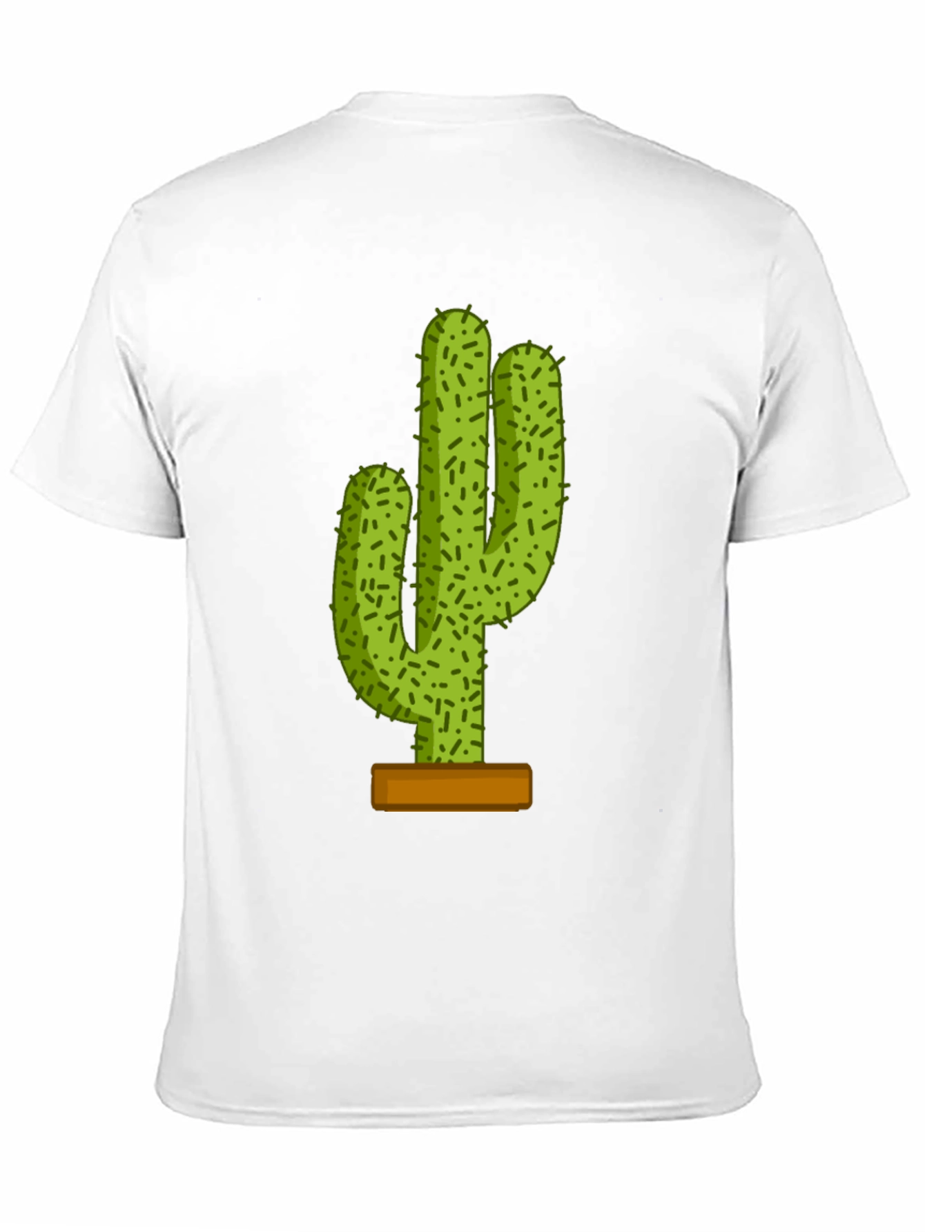 Cactus Graphic Tee - Trendy Black T-Shirt