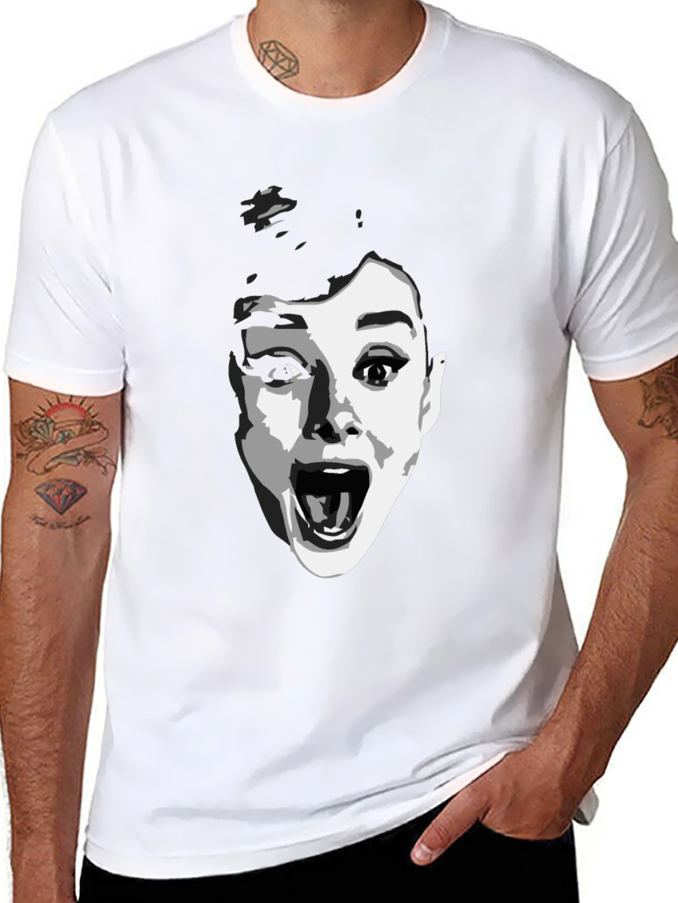 Audrey Hepburn Graphic Tee