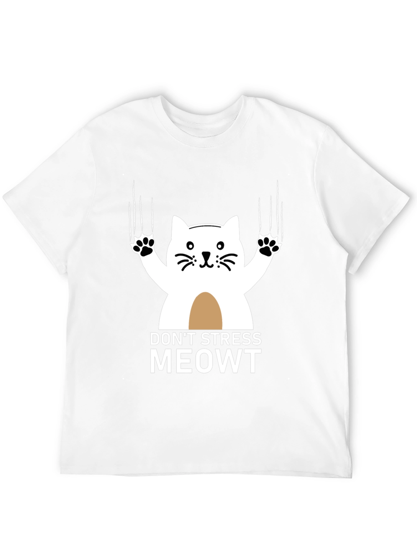 Dont Stress Meowt Graphic T-Shirt
