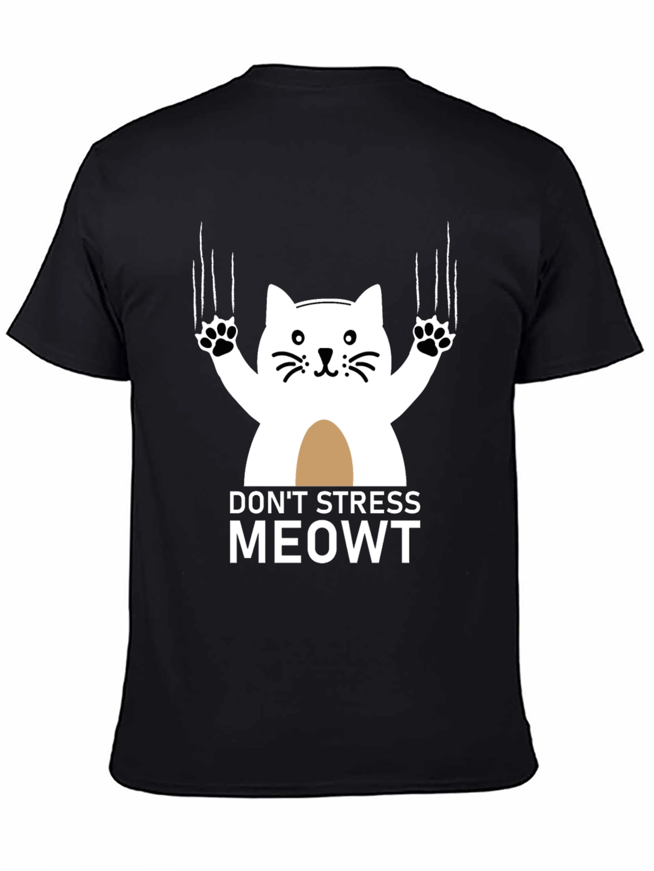 Dont Stress Meowt Graphic T-Shirt