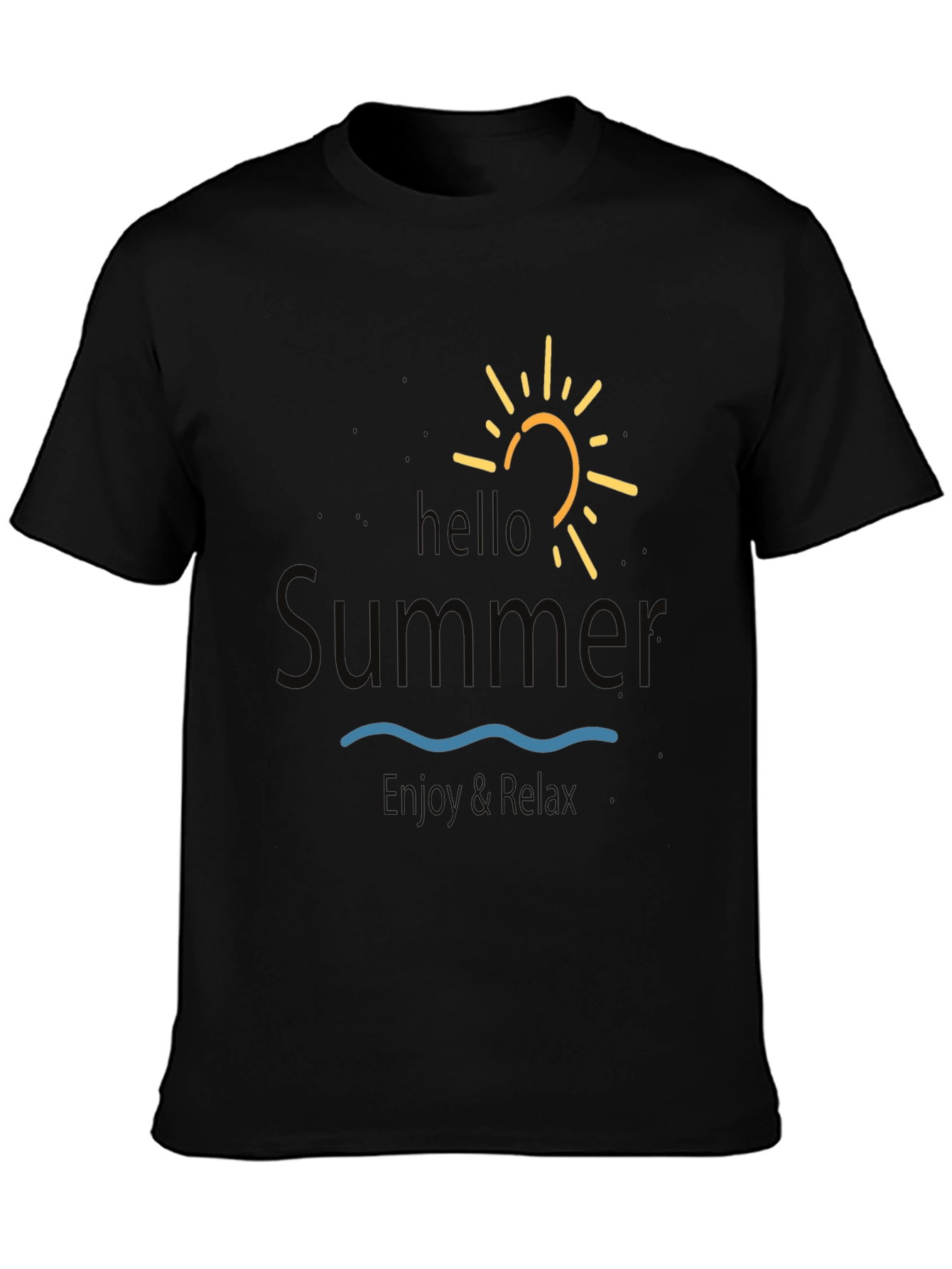 Hello Summer Graphic T-Shirt