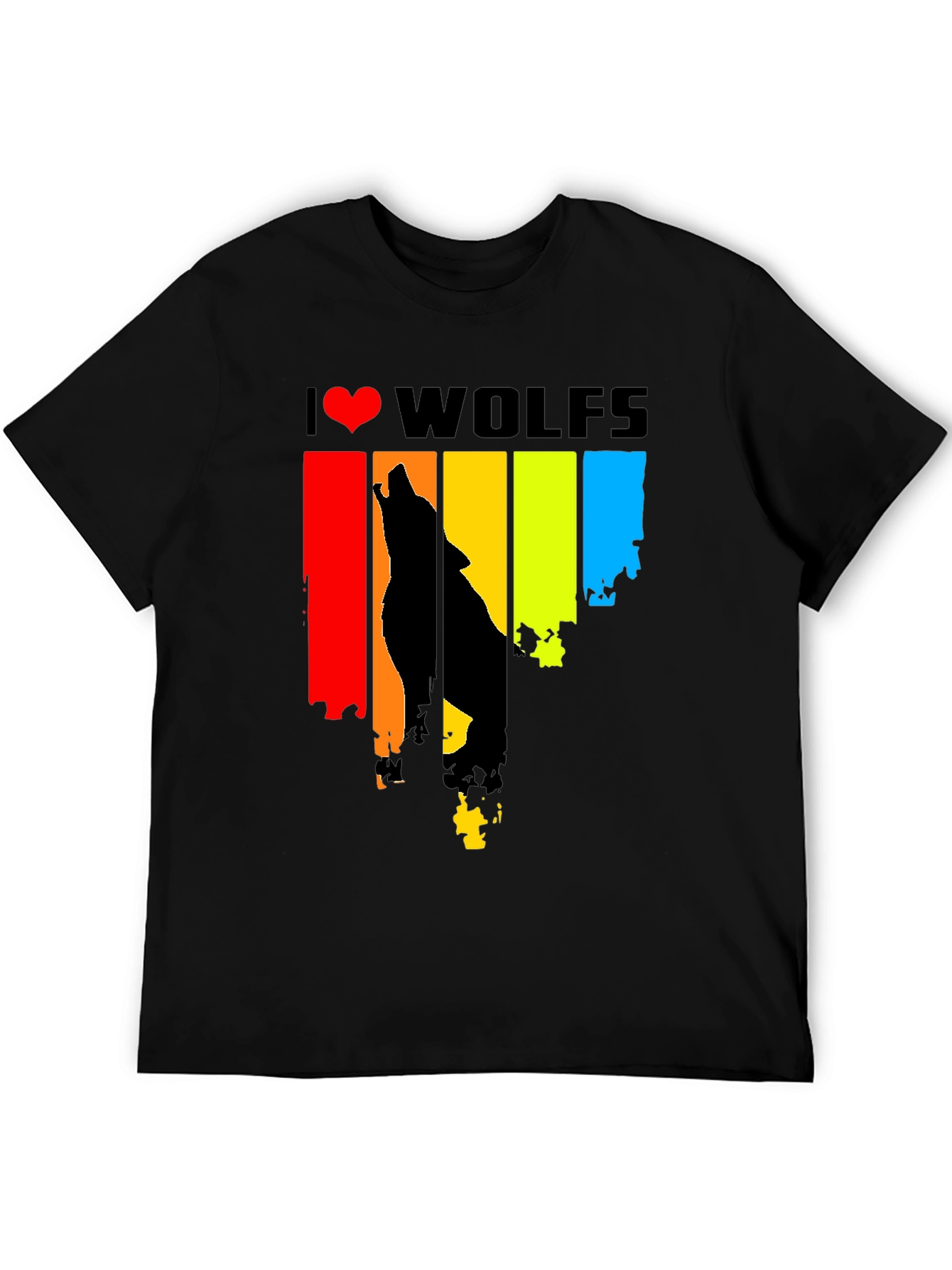 I Heart Wolves Graphic Tee