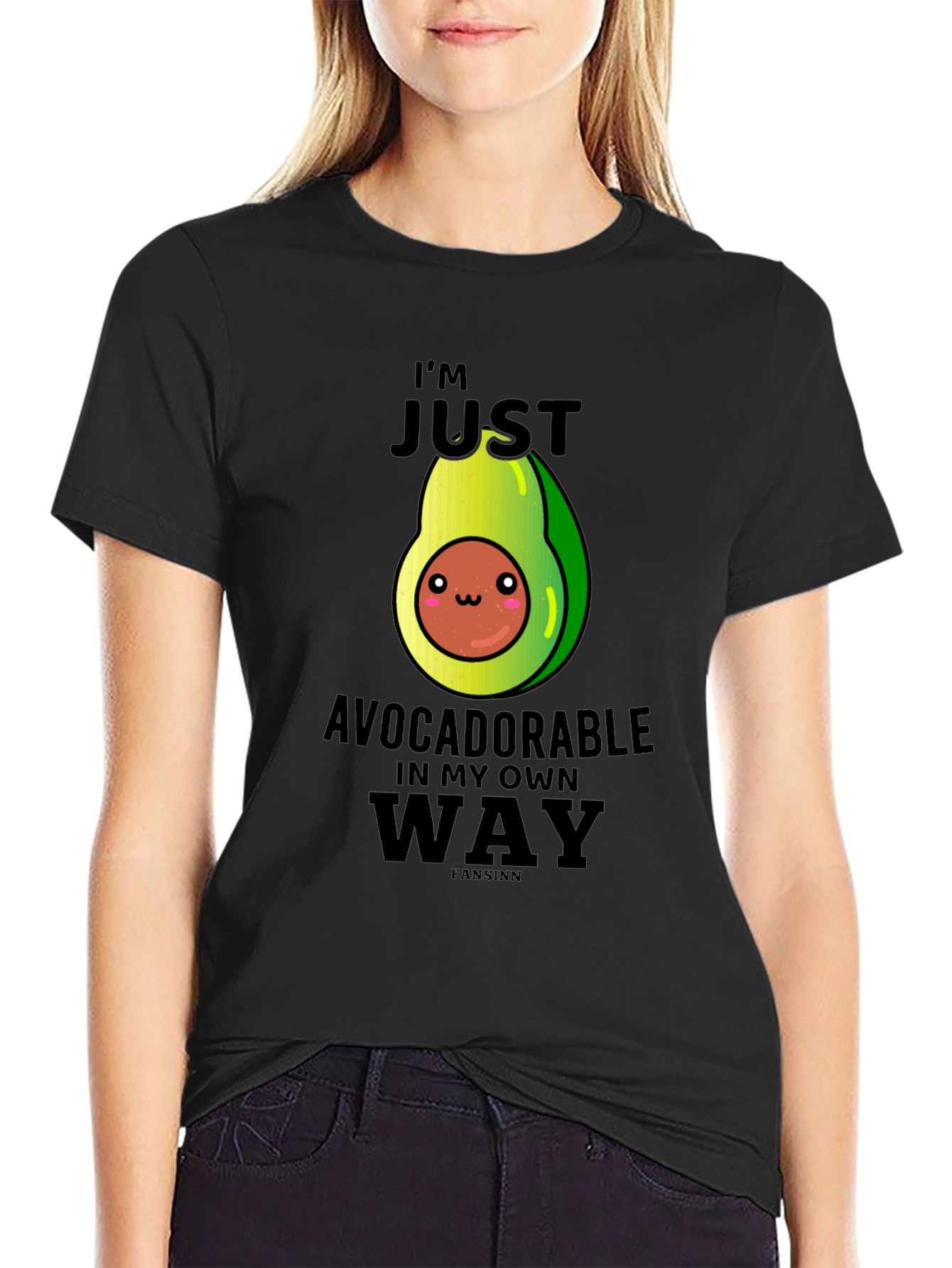 Avocado Pun T-Shirt - Im Avocadorable!
