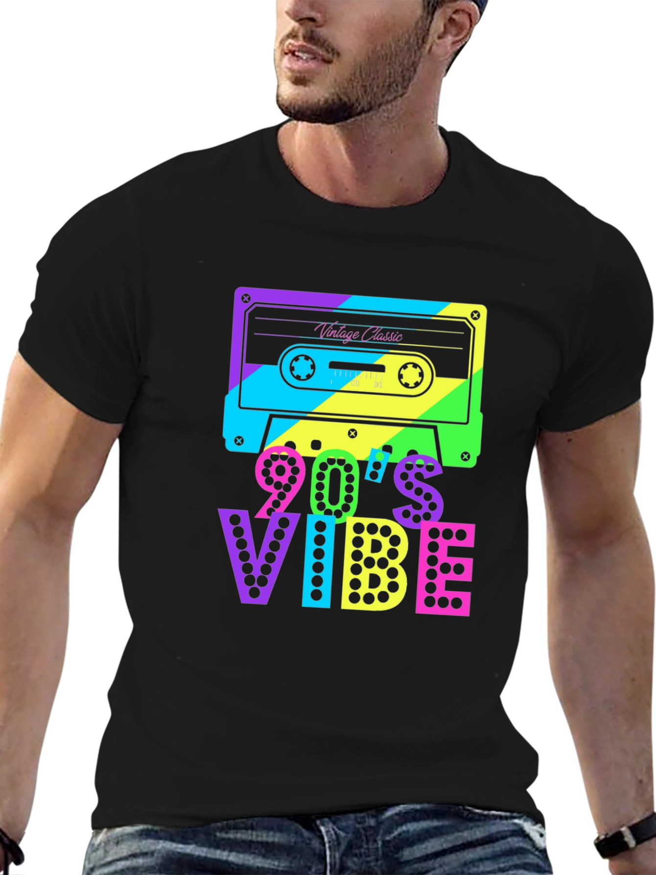90s Vibe Retro Cassette T-Shirt