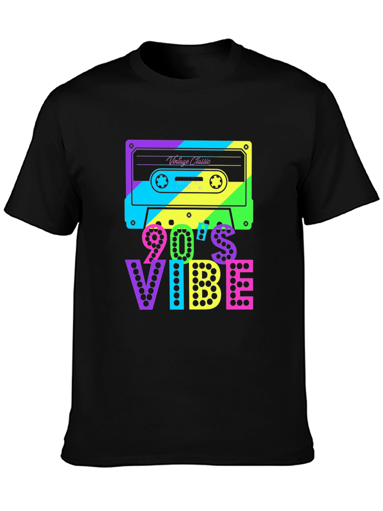 90s Vibe Retro Cassette T-Shirt