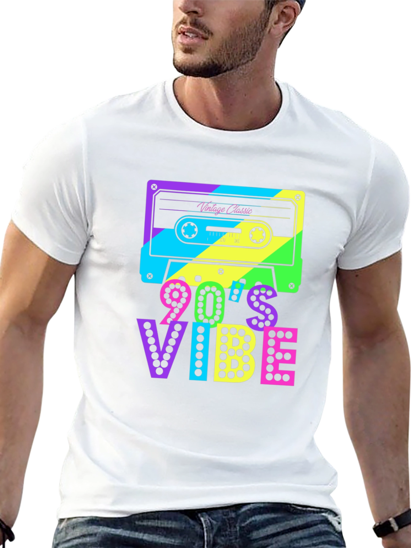 90s Vibe Retro Cassette T-Shirt