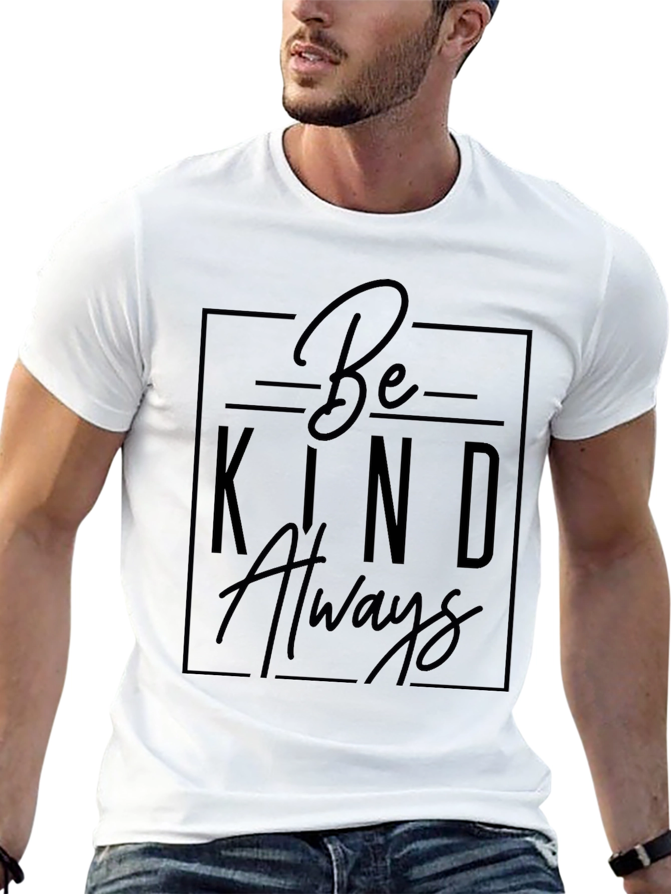 Be Kind Always Black T-Shirt